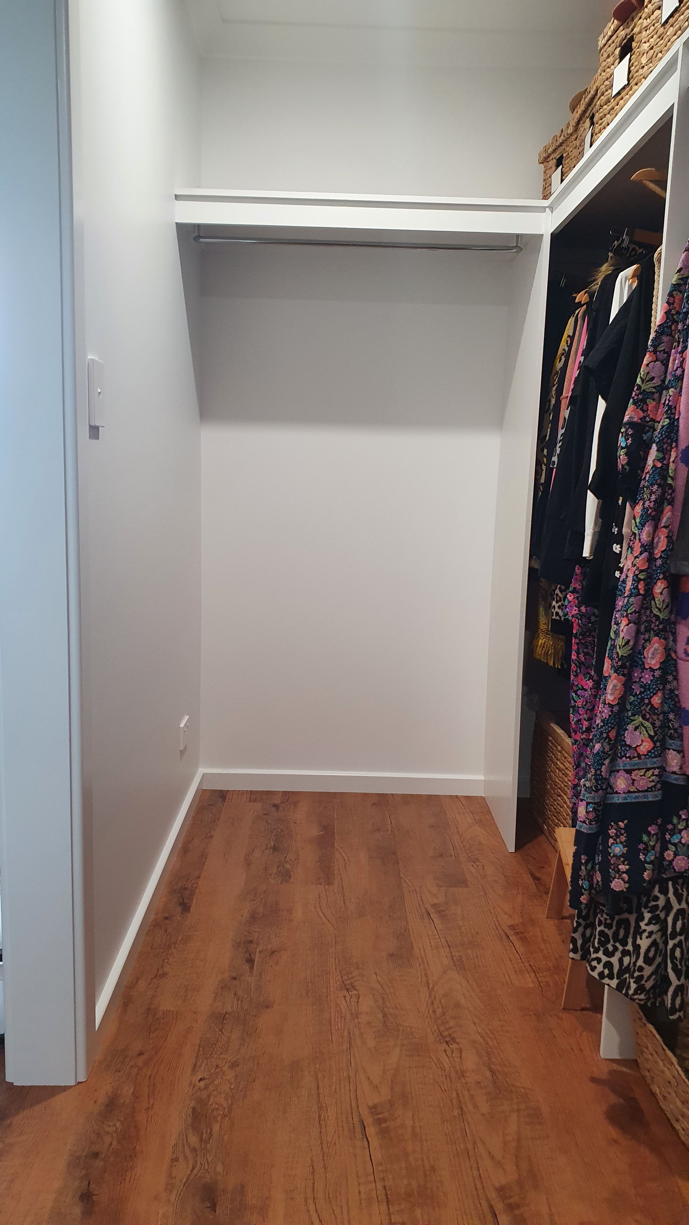 Wardrobe and storeroom shelves Bunnings community