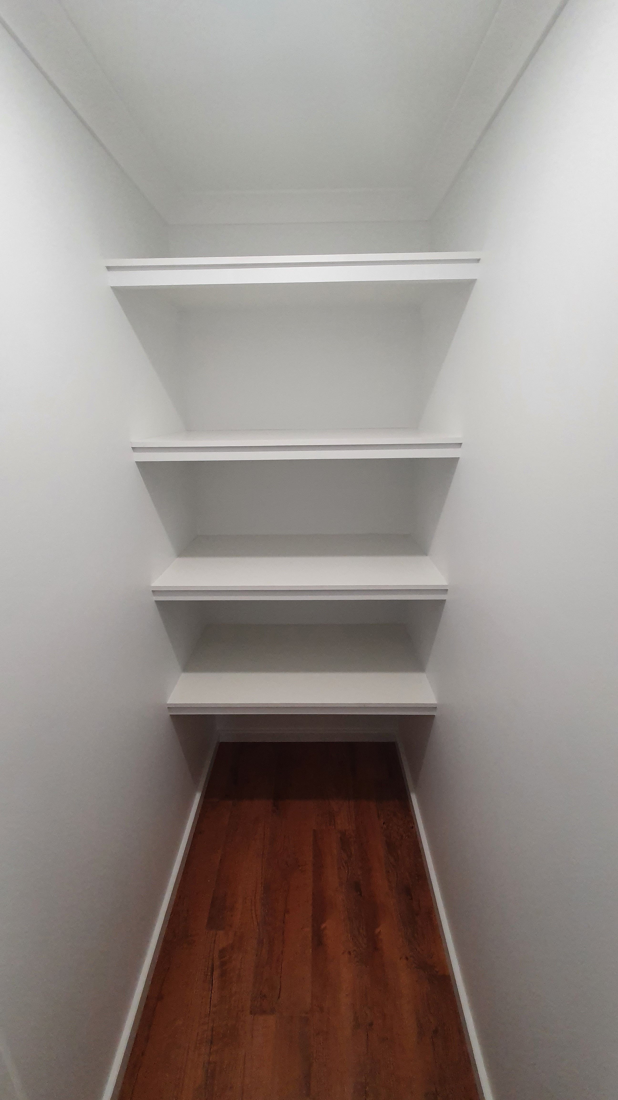 Wardrobe and storeroom shelves Bunnings community