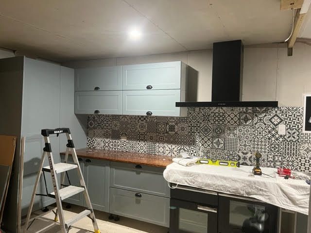 Crazy splashback