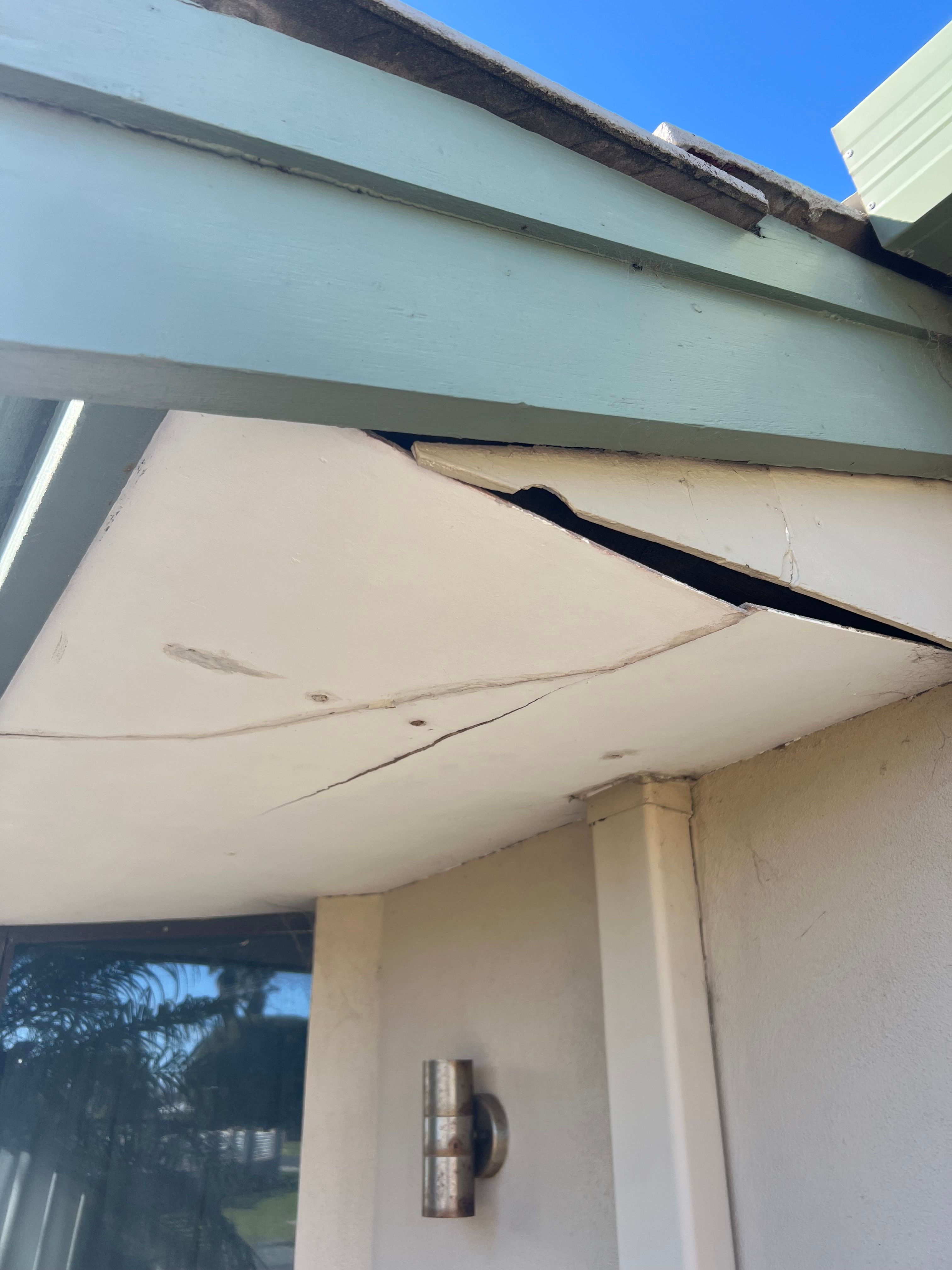 How to repair roof eave? Bunnings community