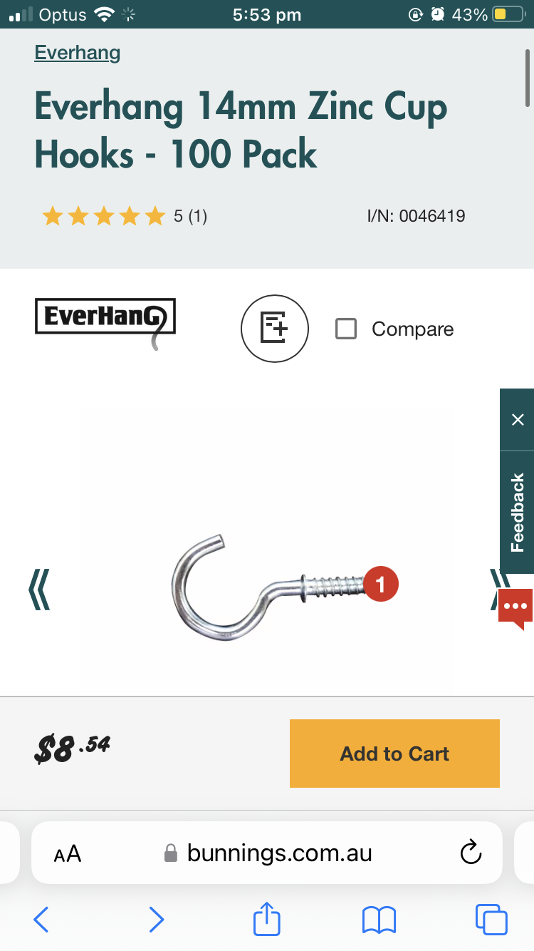 How to install a cat hammock? Bunnings community