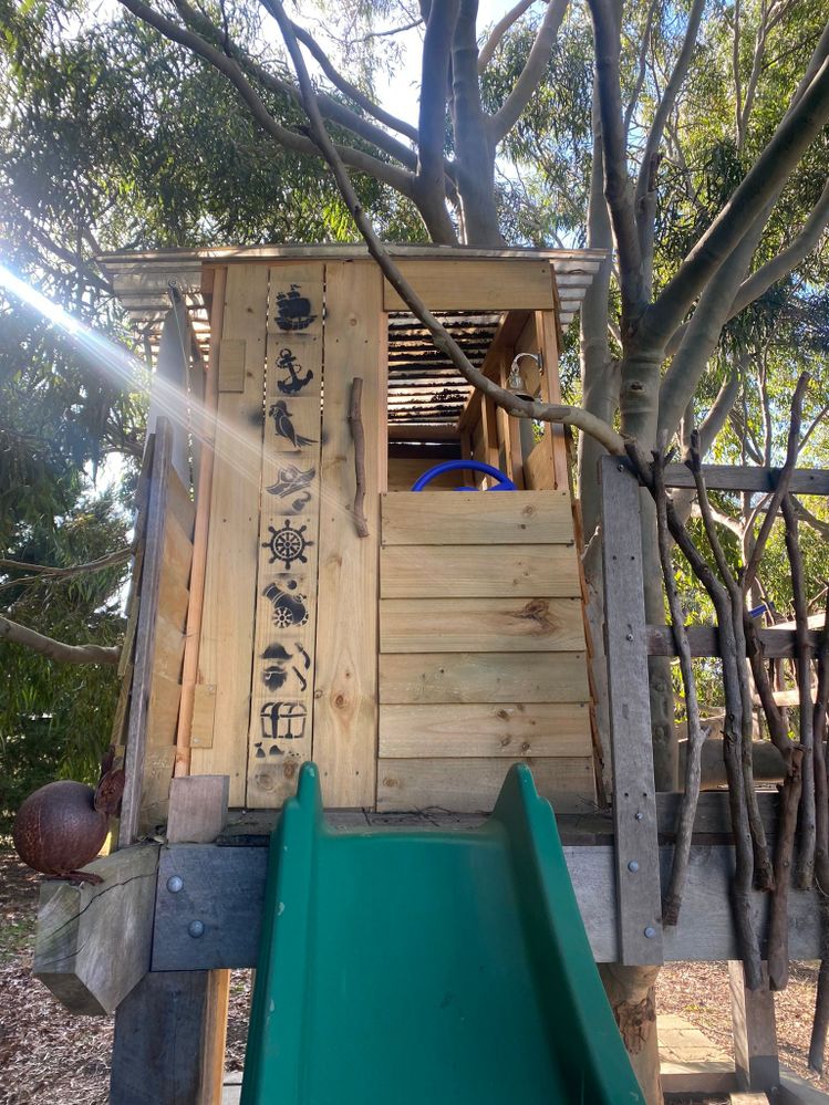 Pirate-themed treehouse  Bunnings Workshop community