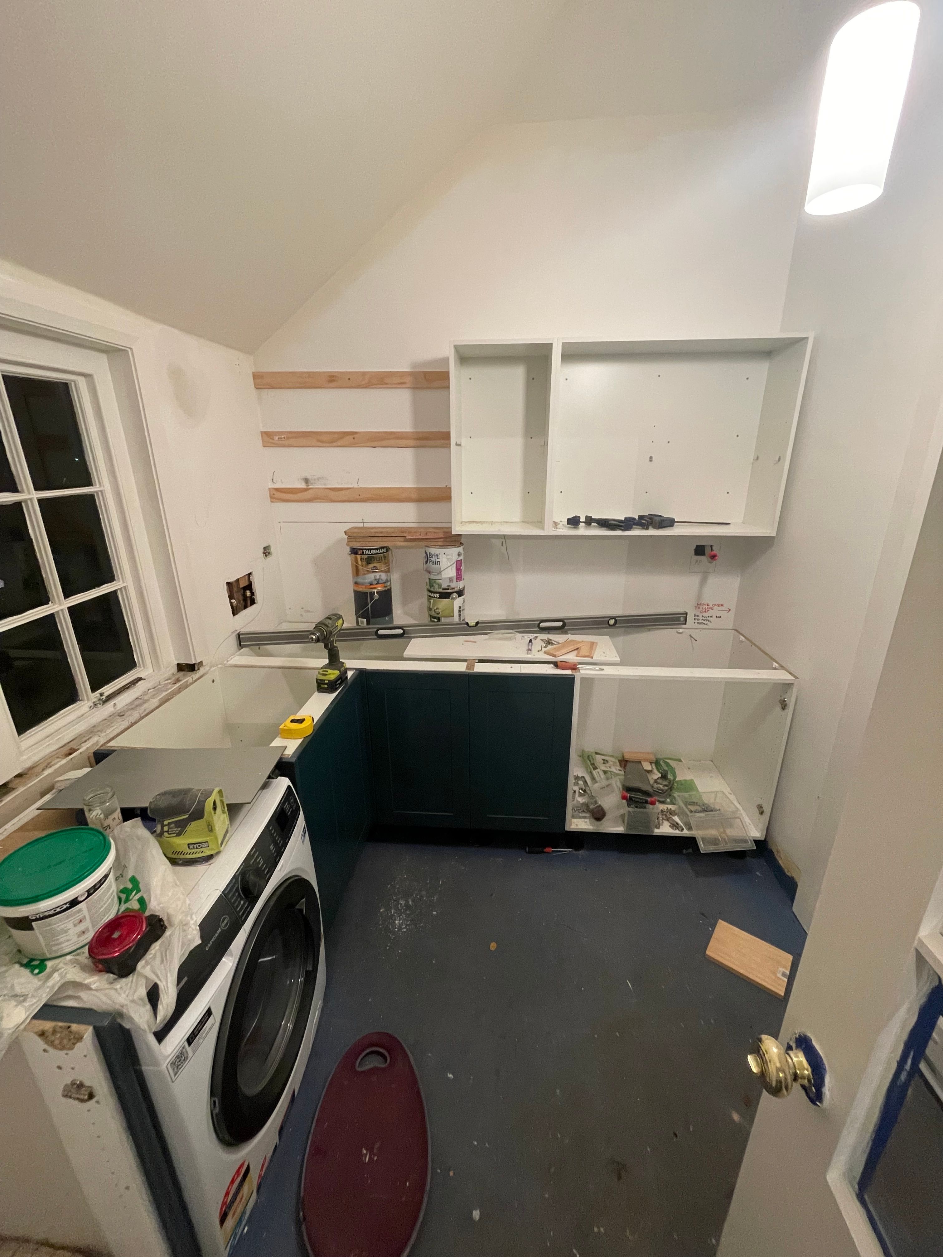 Heritage laundry makeover using Kaboodle Bunnings community