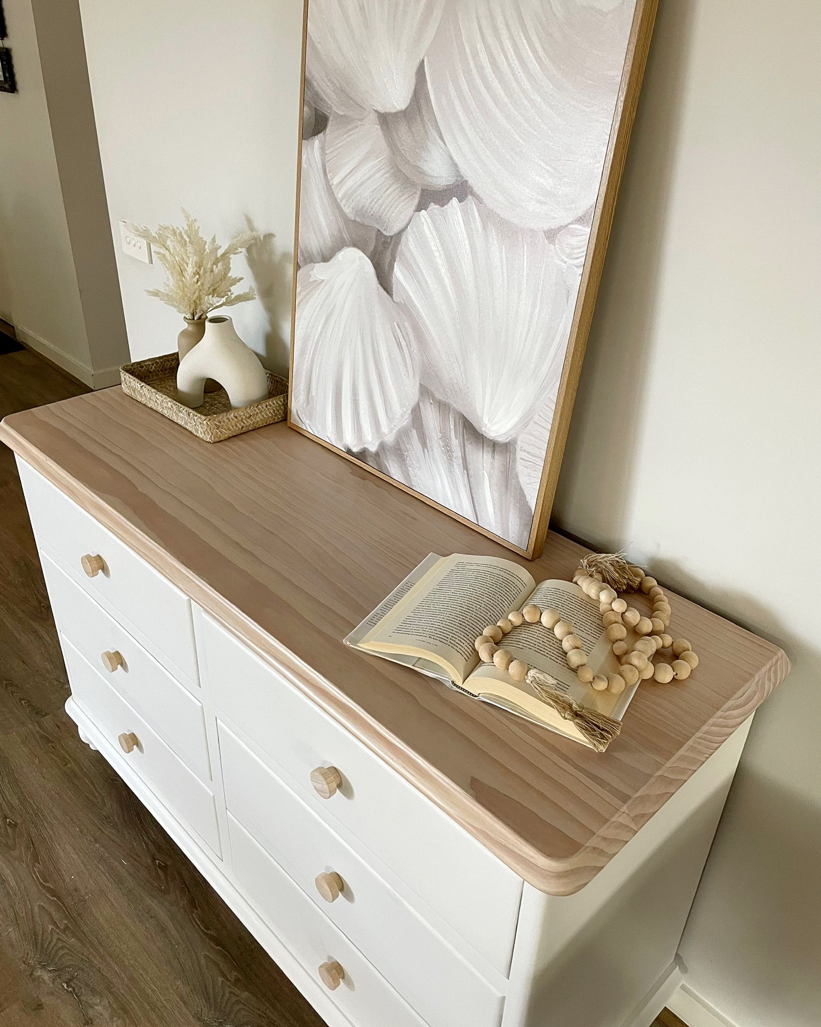 Upcycled coastalstyle timber dresser Bunnings community