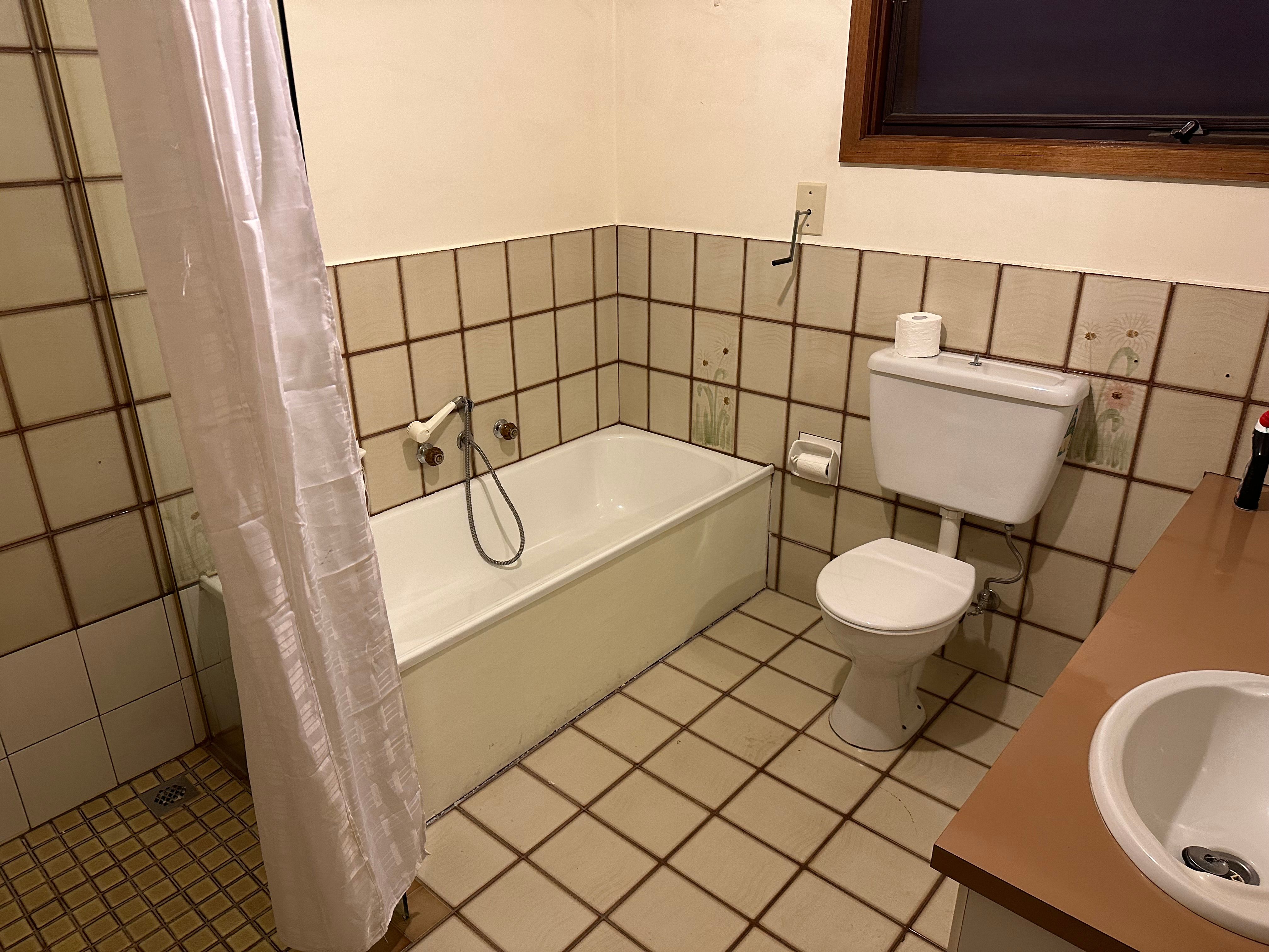 Can you lay tiles over existing bathroom... Bunnings community