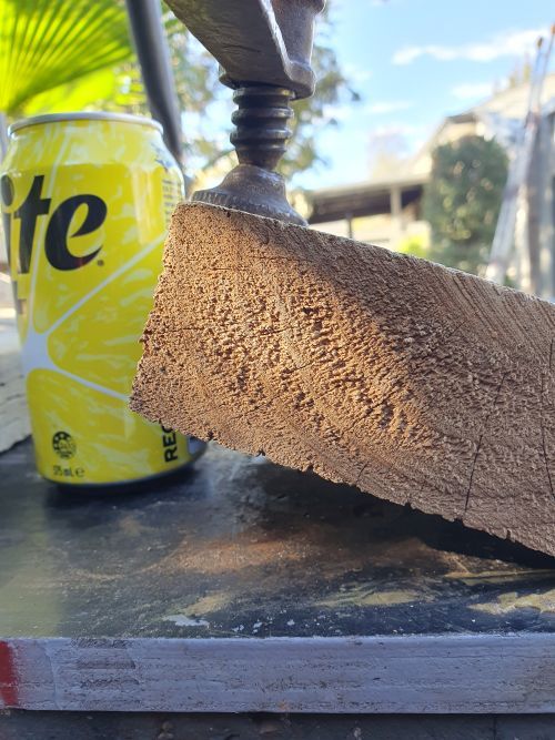 How to unwarp Pine sleeper? Bunnings community