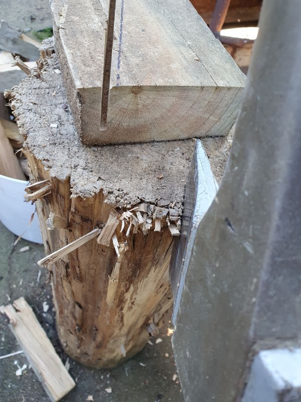 How to unwarp Pine sleeper? Bunnings community