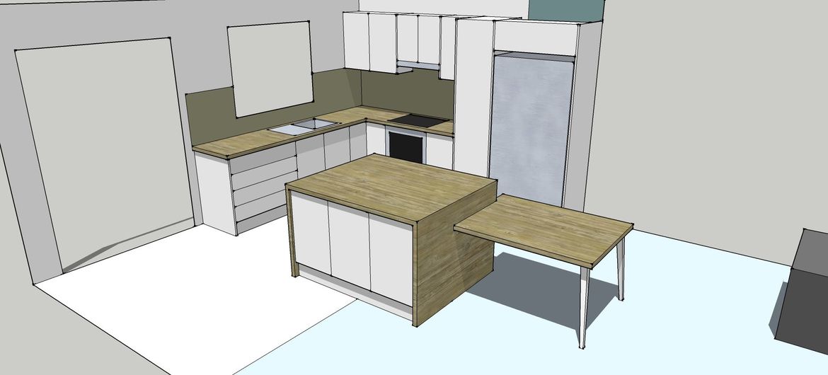 View comming in from the deck.