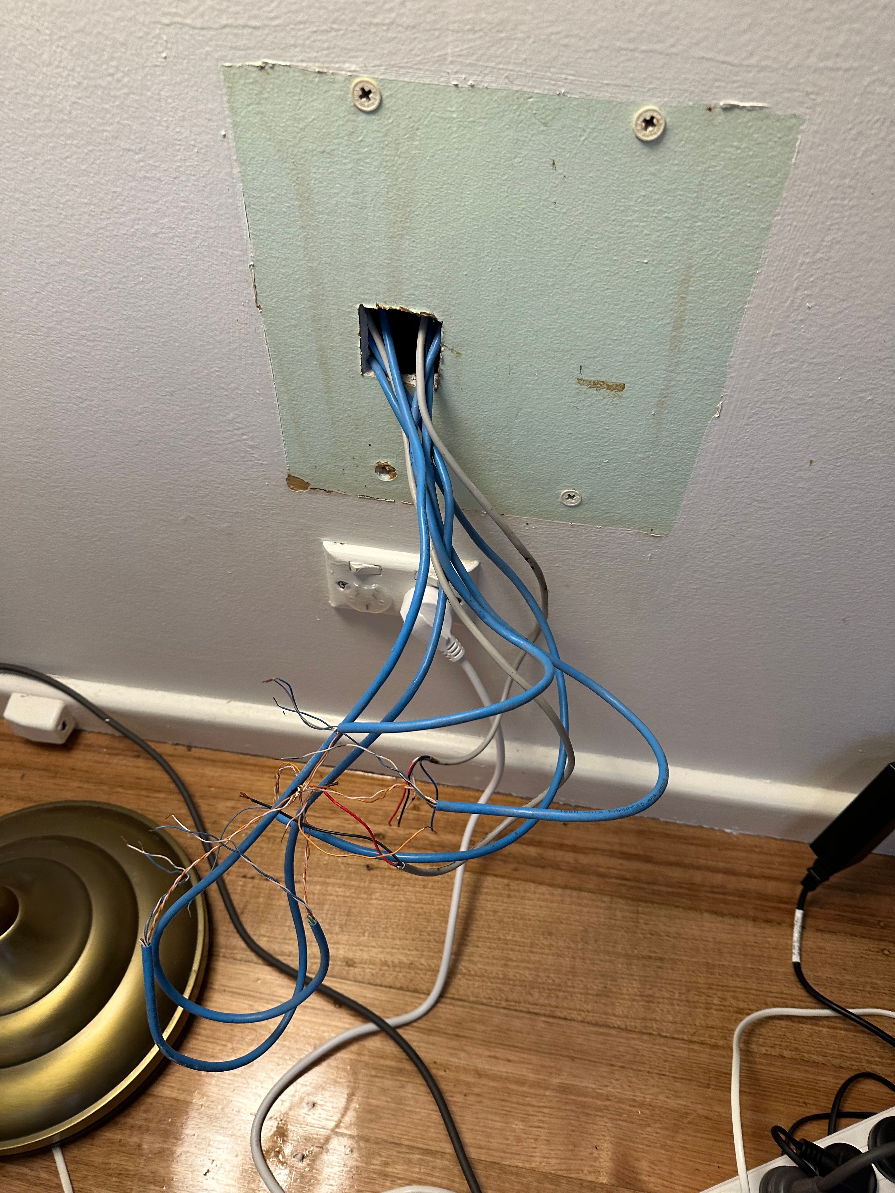 How to seal hole from Inner Range box? Bunnings community