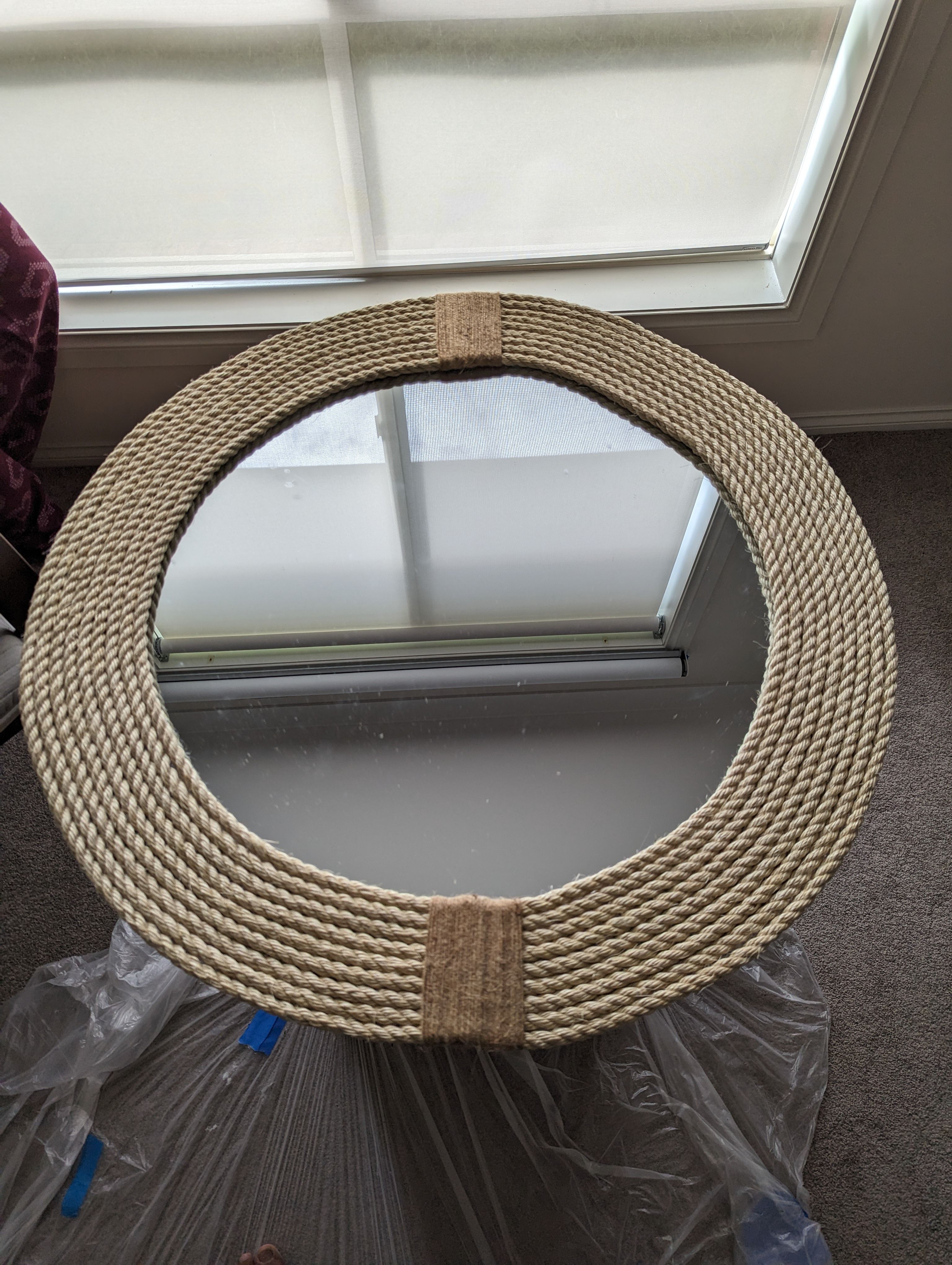 Nauticallook mirror using rope Bunnings community