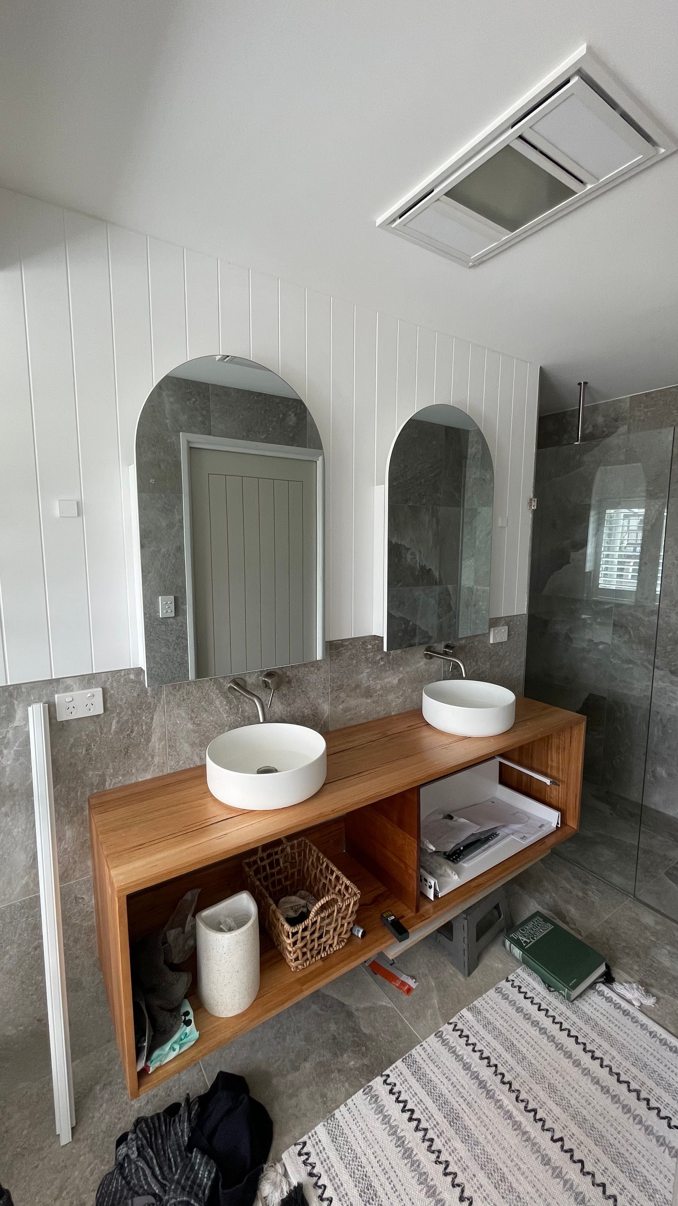 D.I.Y. arch mirror shaving Bunnings community