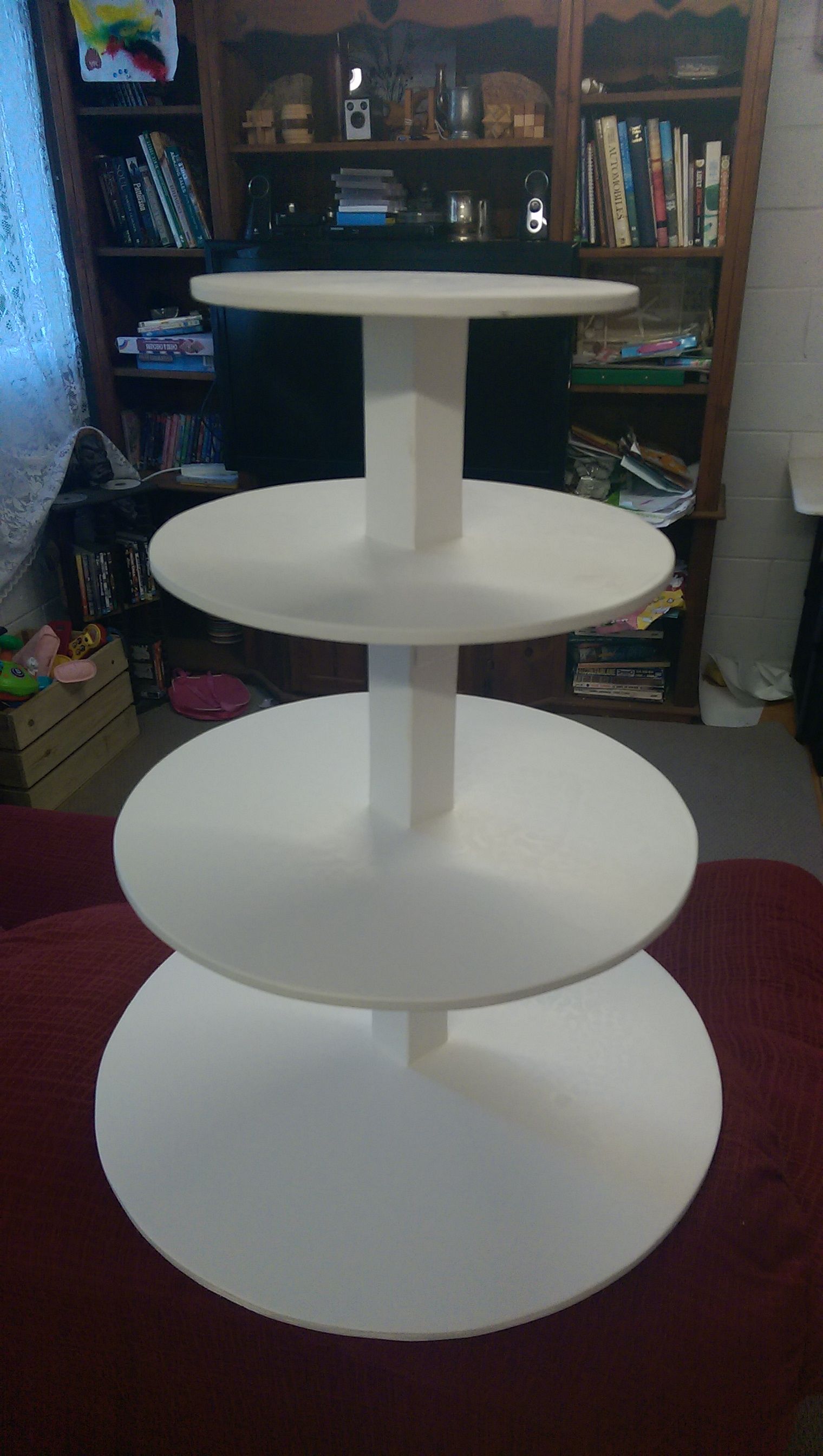 Four tiered display stand for Christmas Bunnings community