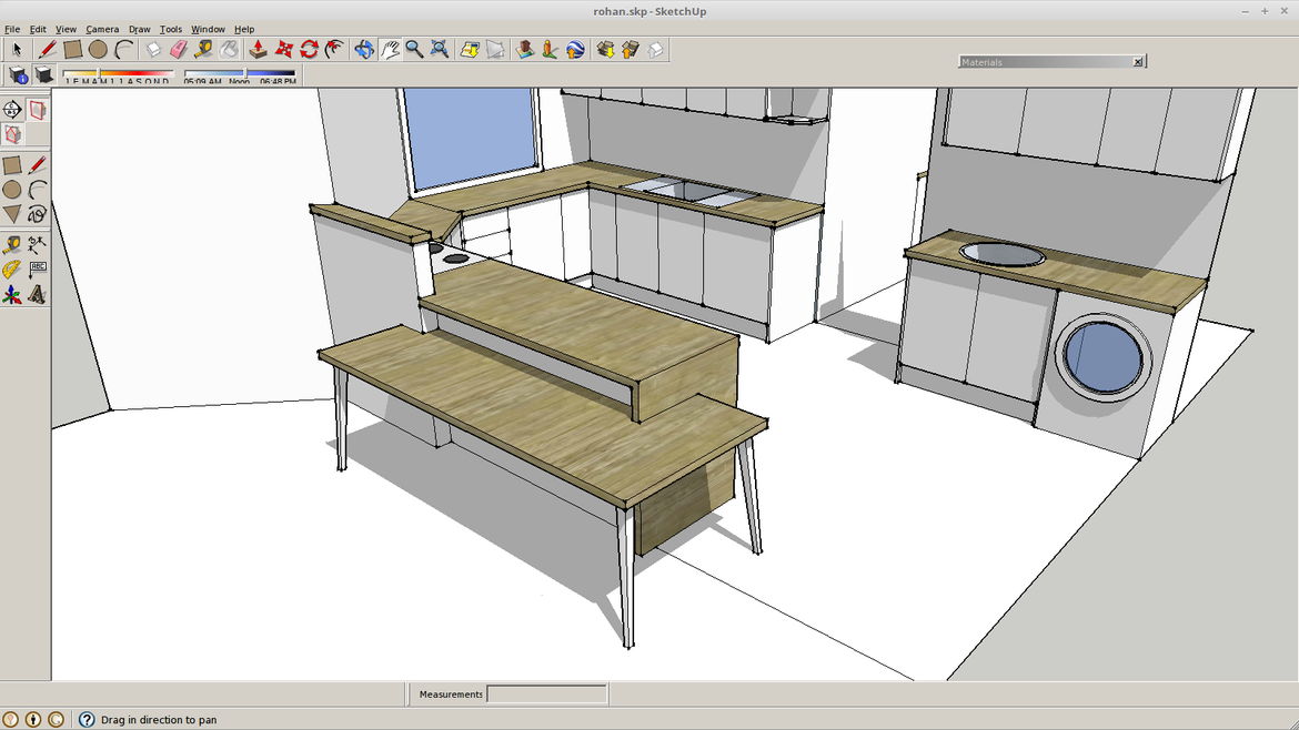 New meal area! All the benchtop area you could ask for!