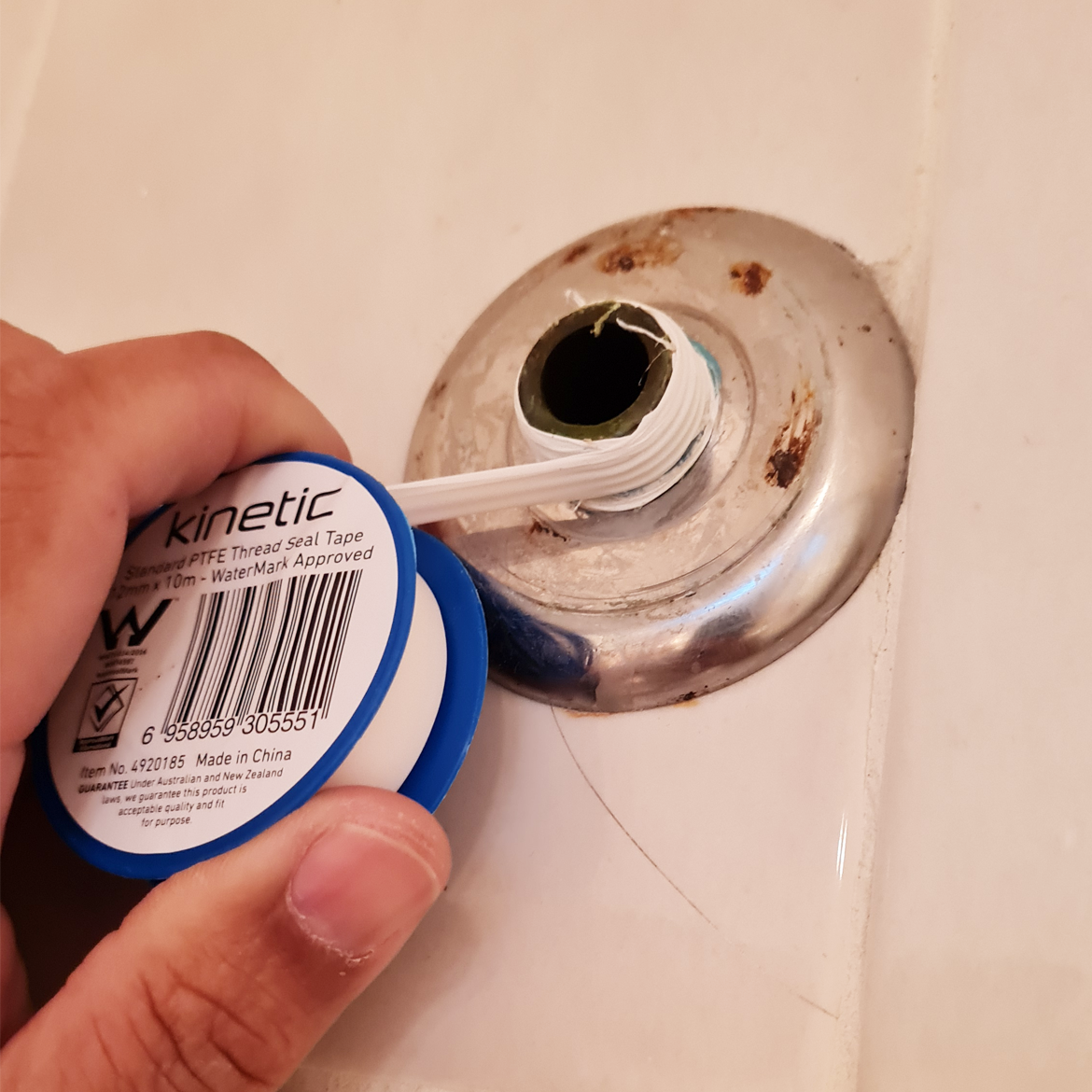 How to change a shower head Bunnings community