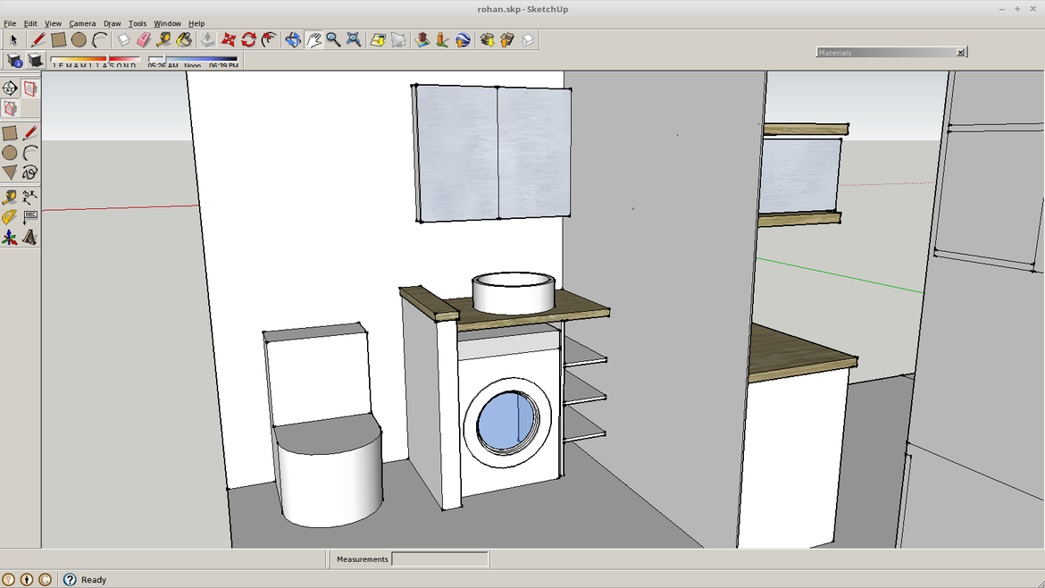 Best to keep the shelves removable for easy access to plumbing and taps at the back.