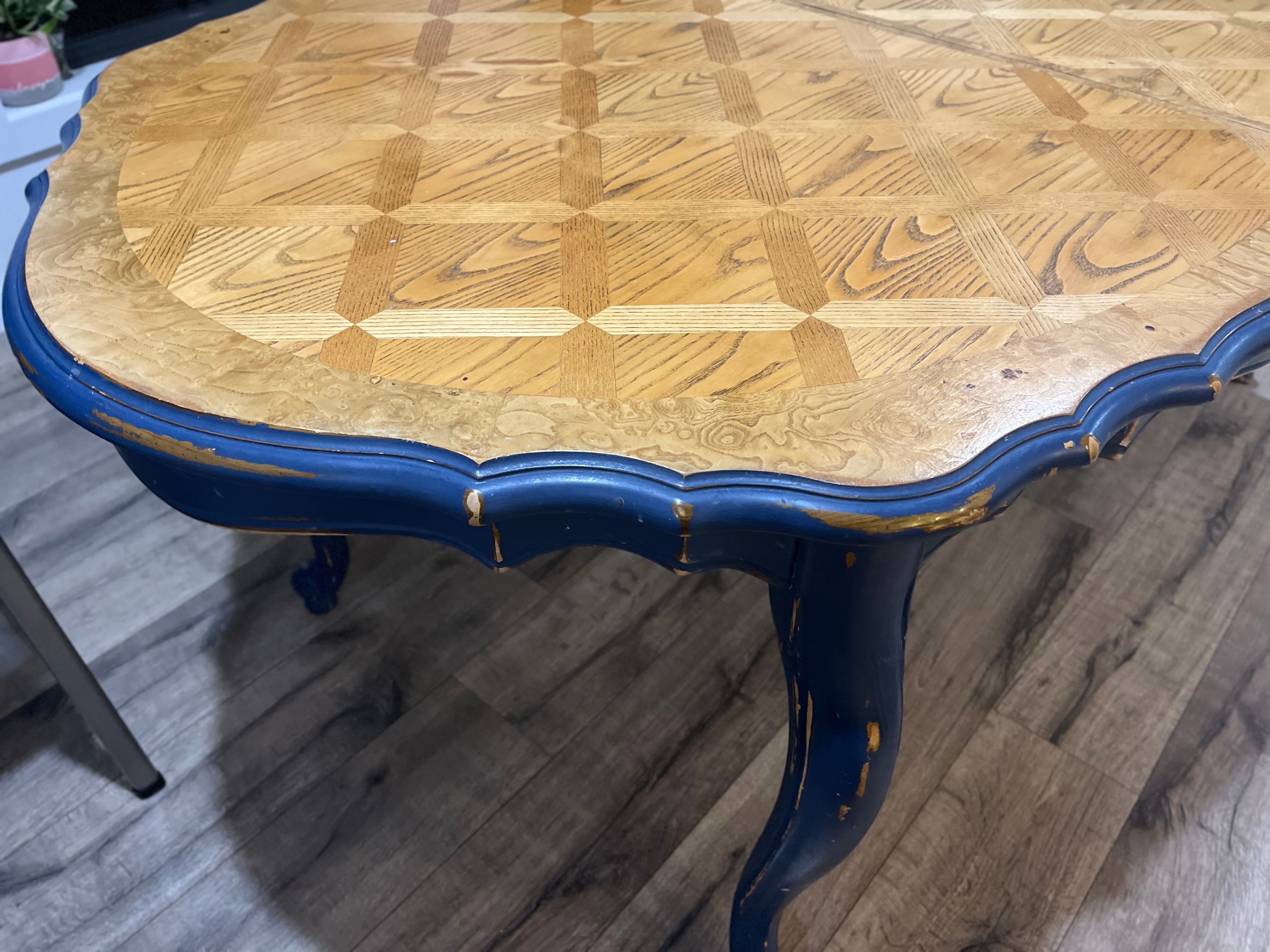 Solved Best way to repaint table that has a her... Bunnings