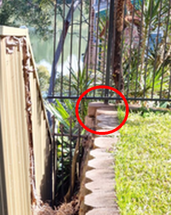 How to fill gap between retaining wall a... Bunnings community