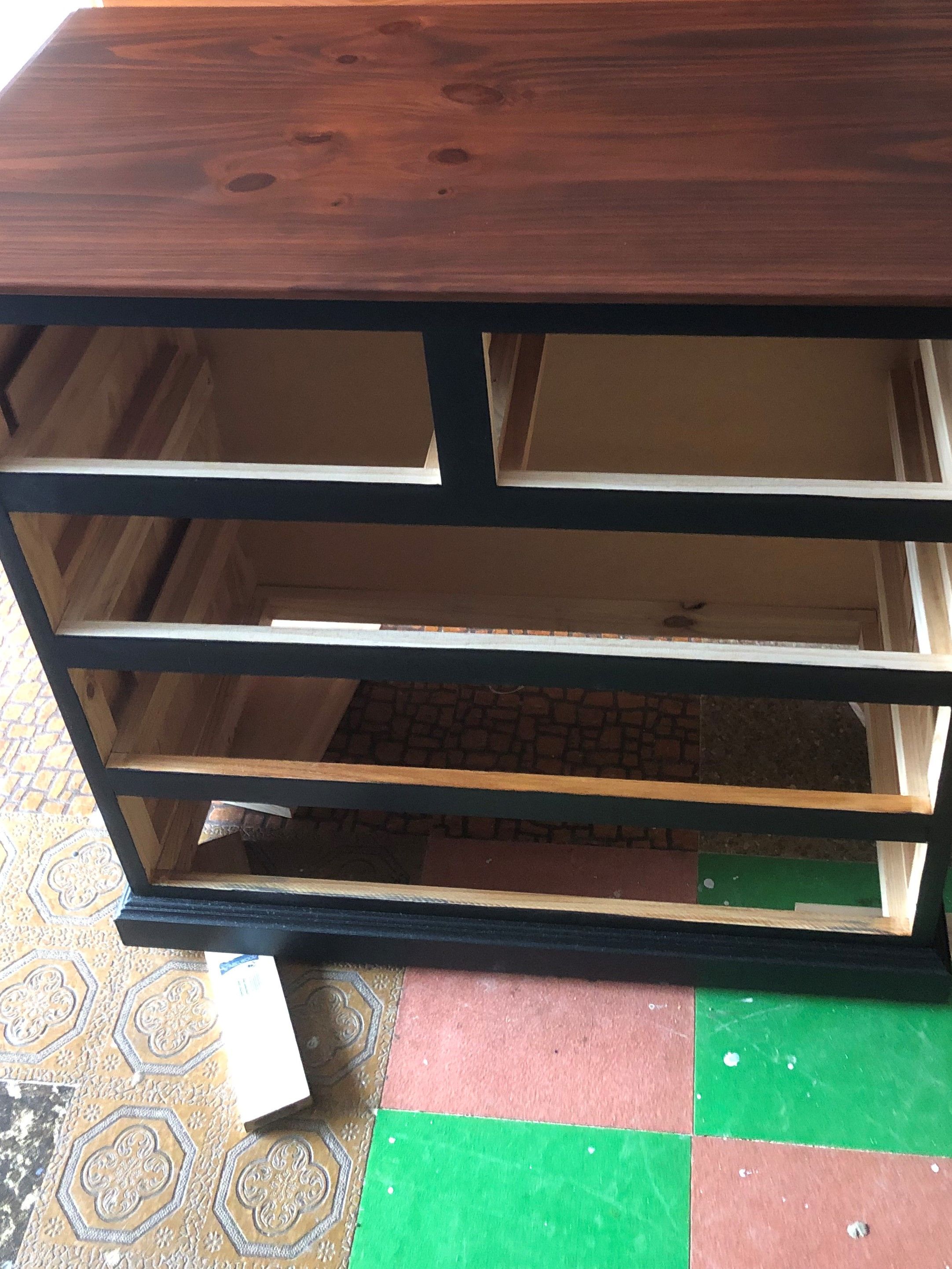 Upcycled chest of drawers Bunnings community