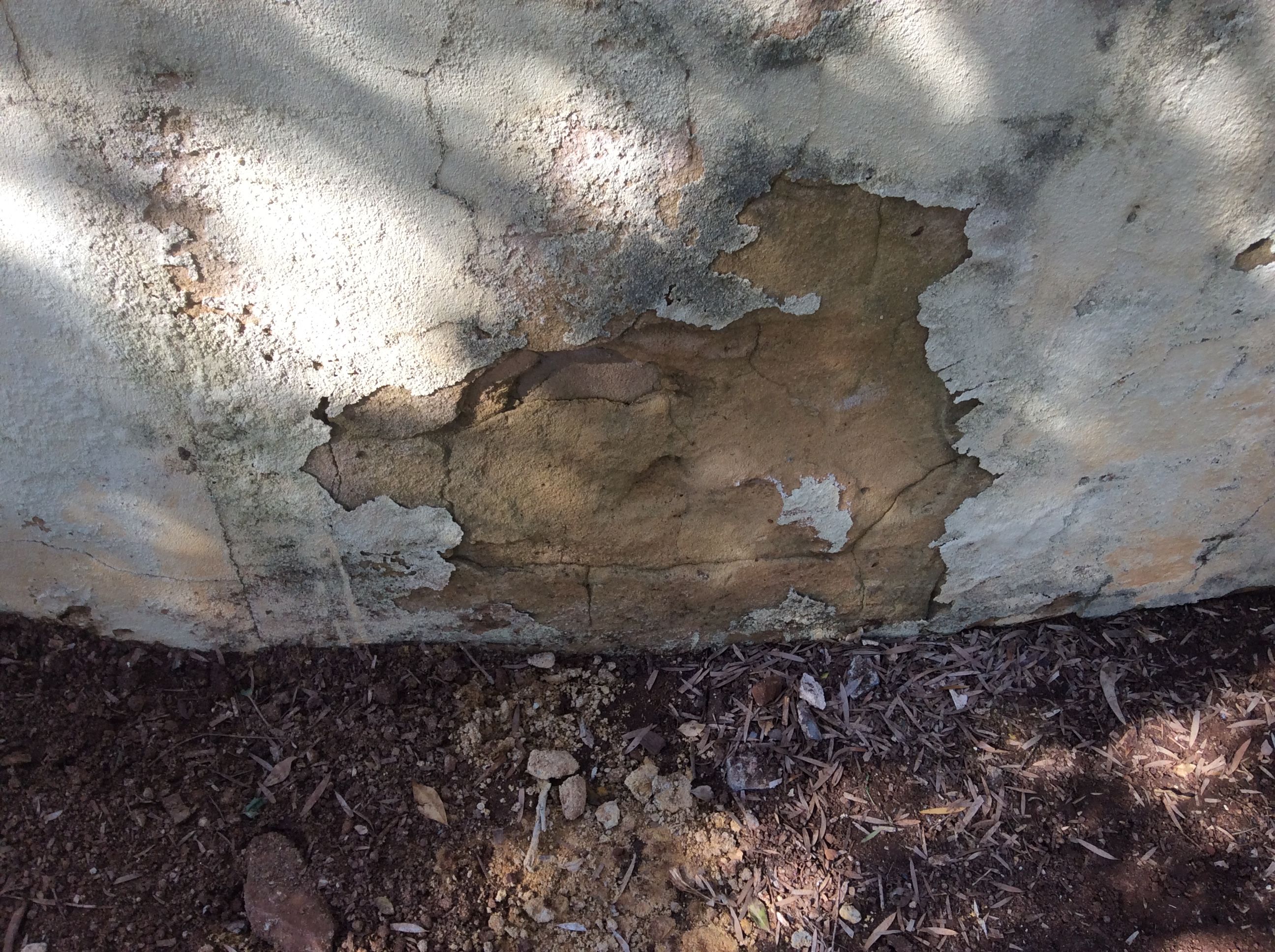 How to repair surface on limestone retai... Bunnings community