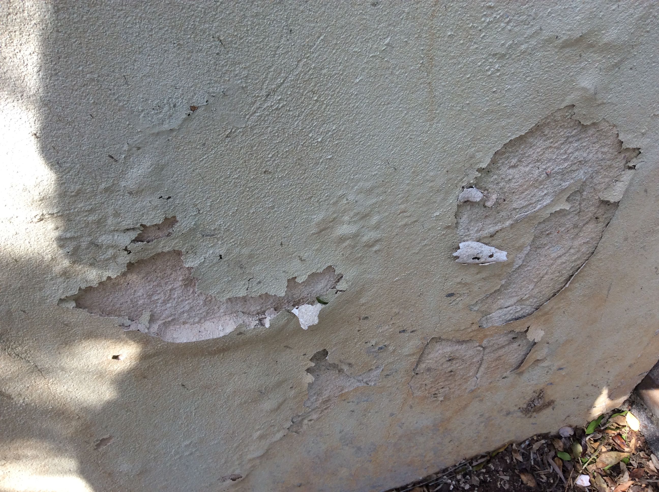 How to repair surface on limestone retai... Bunnings community