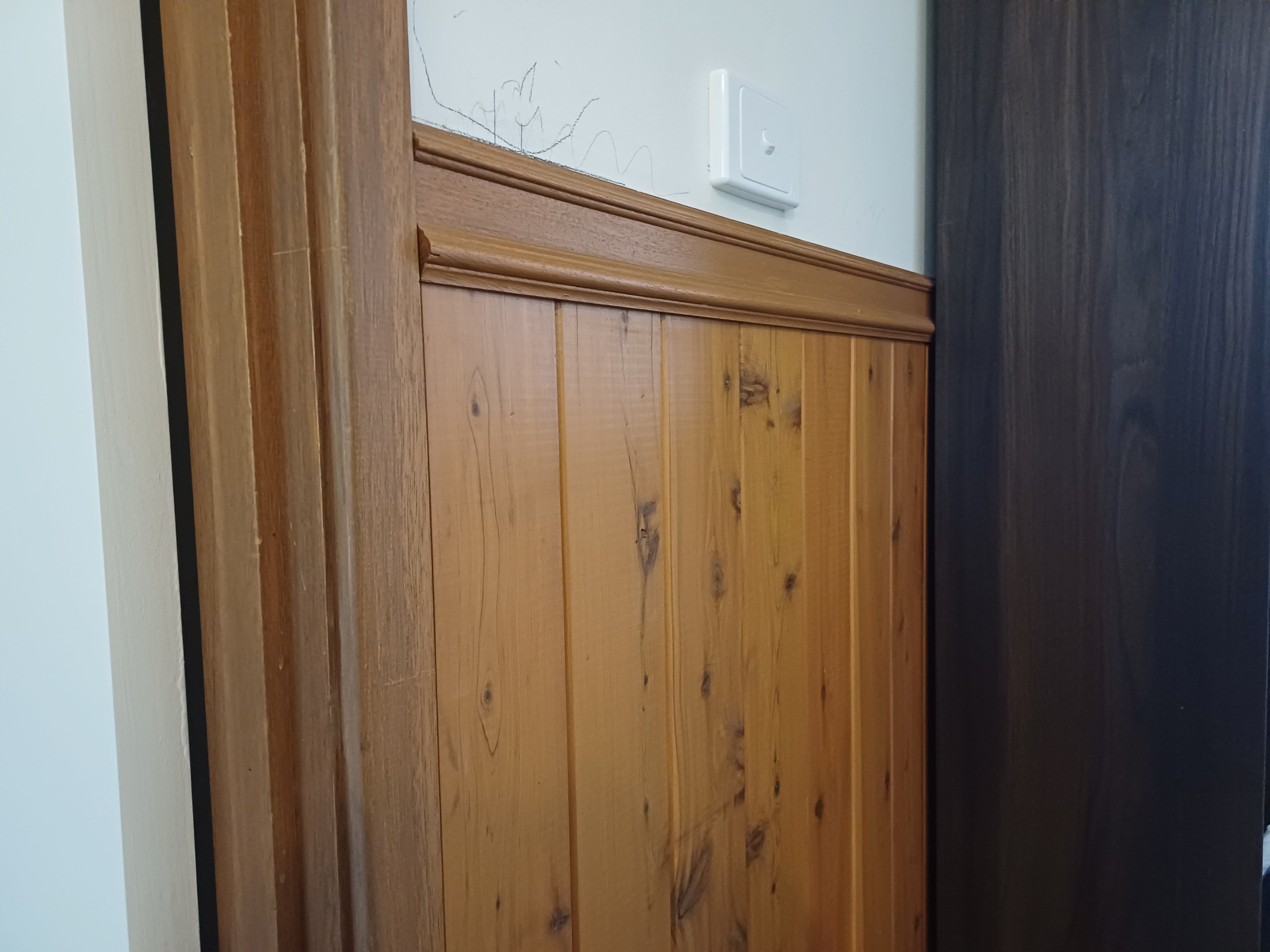 How to stain a dado wall and door frame? Bunnings community