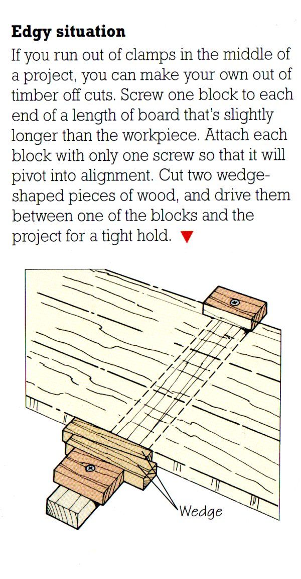 T sash clamp idea Bunnings community
