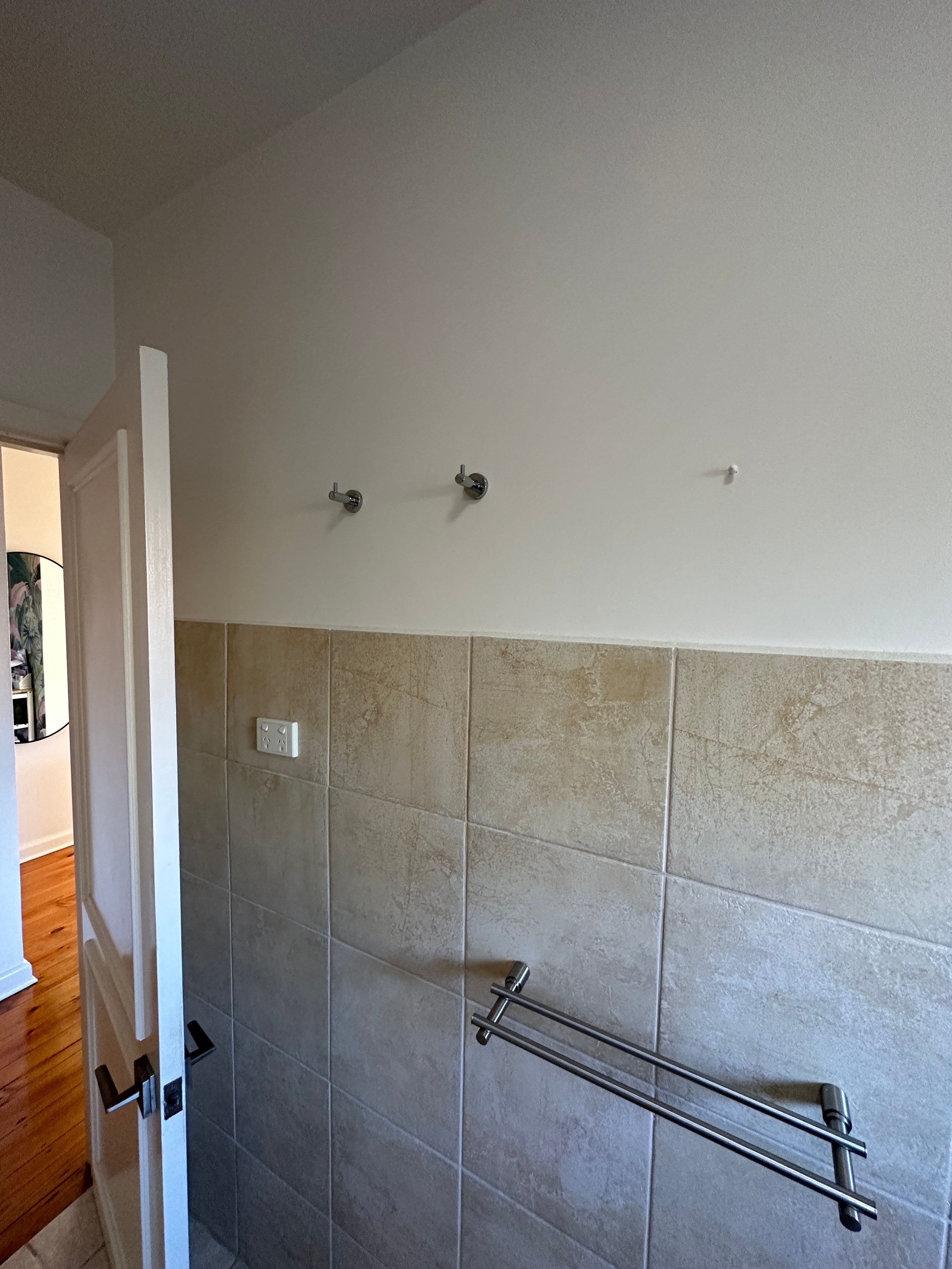 Extra bathroom hooks Bunnings community