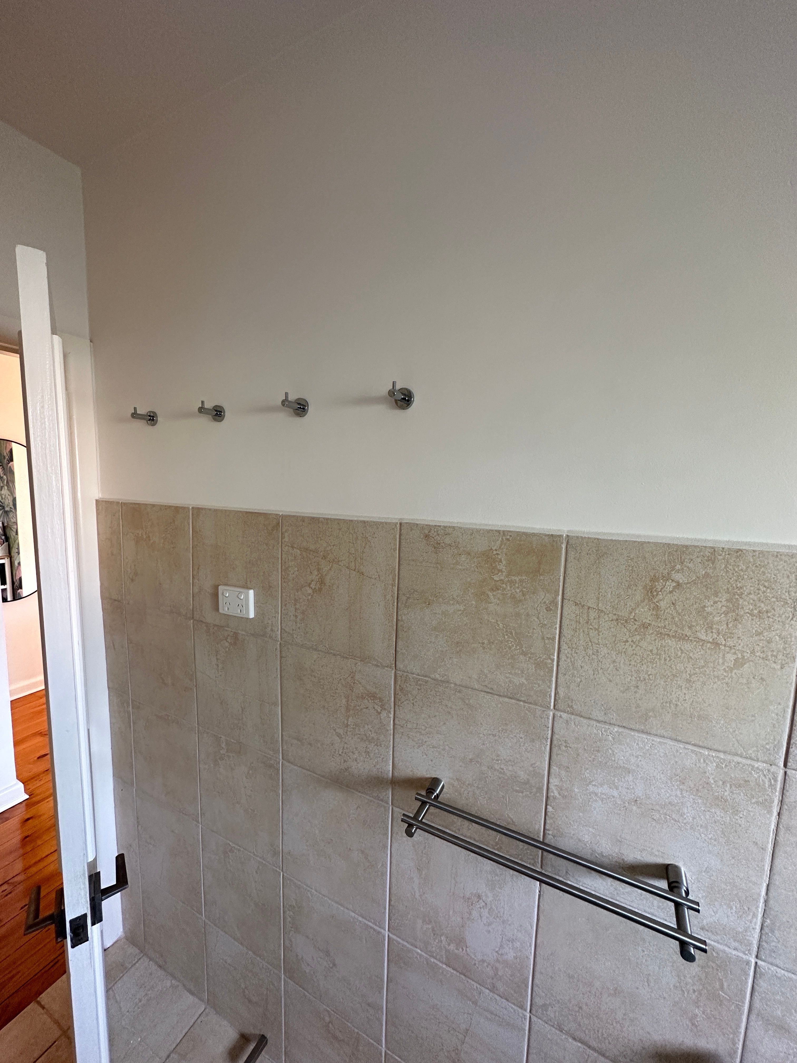 Extra bathroom hooks Bunnings community