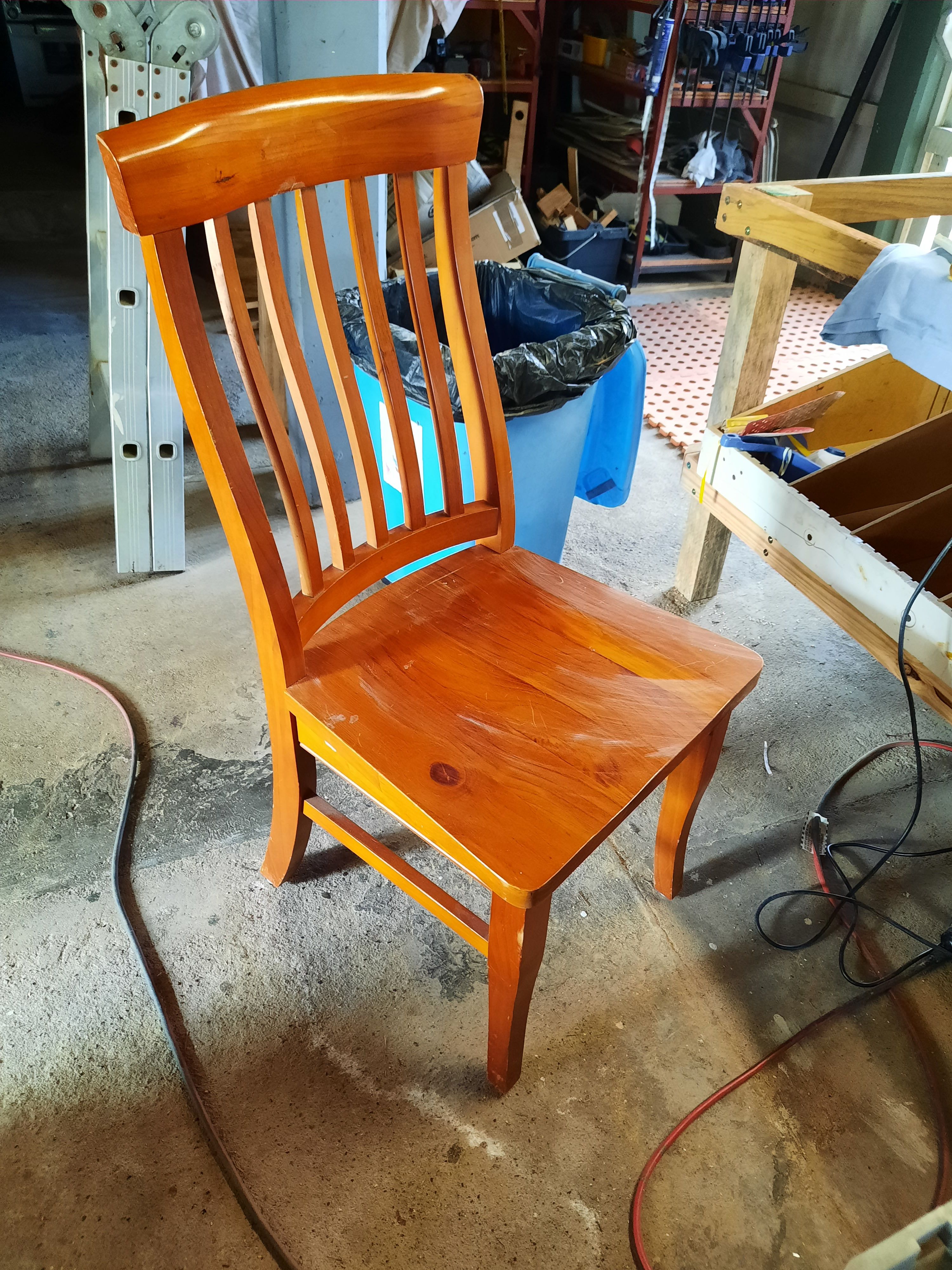 Upcycled dining table Bunnings community