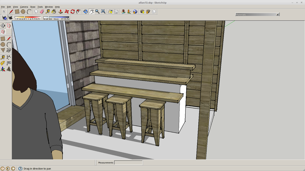 Chair design from HansoloNZ also a workshop member.