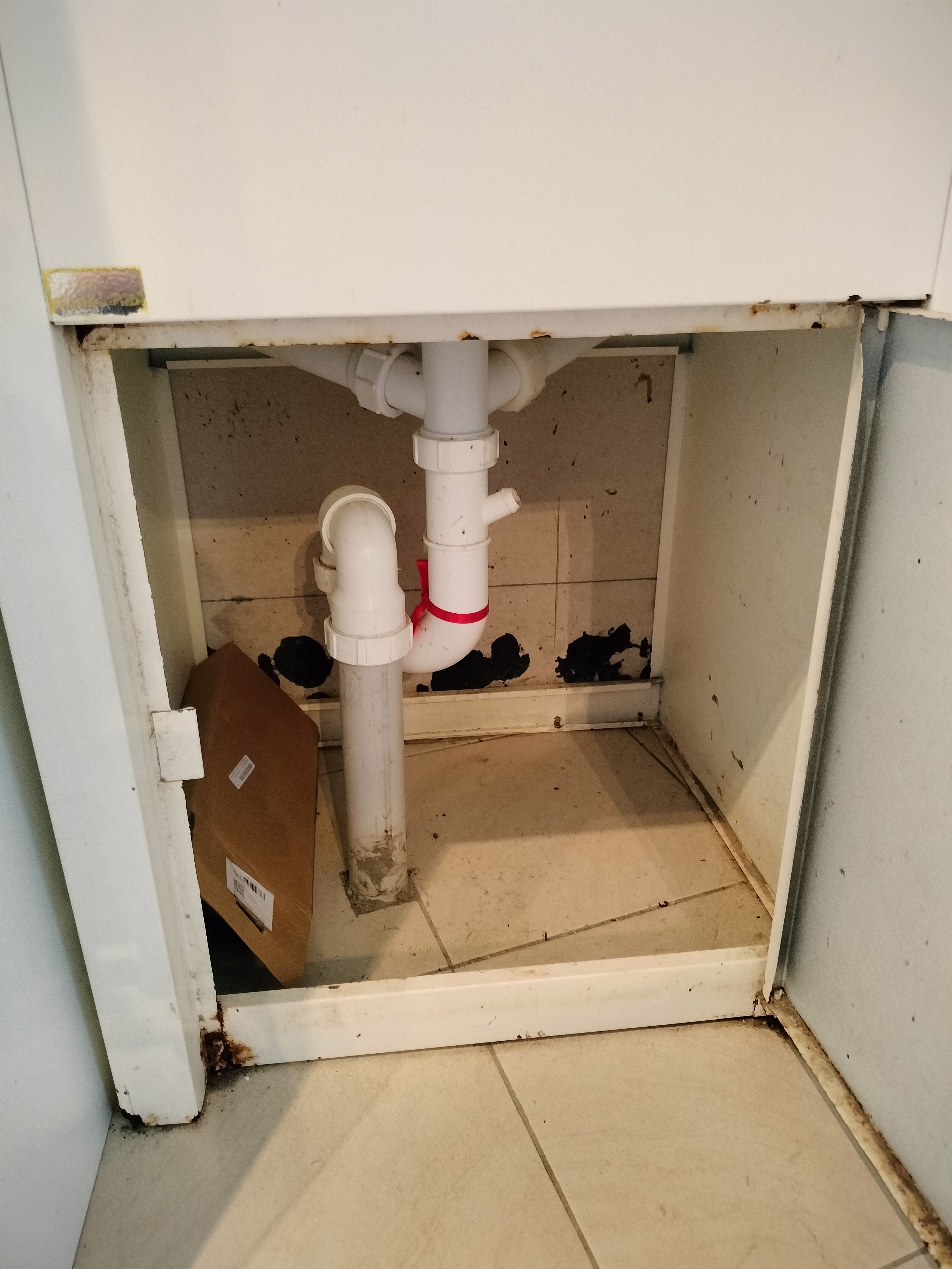 How to change washing machine drain pipe... Bunnings community