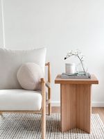 D.I.Y. timber side table