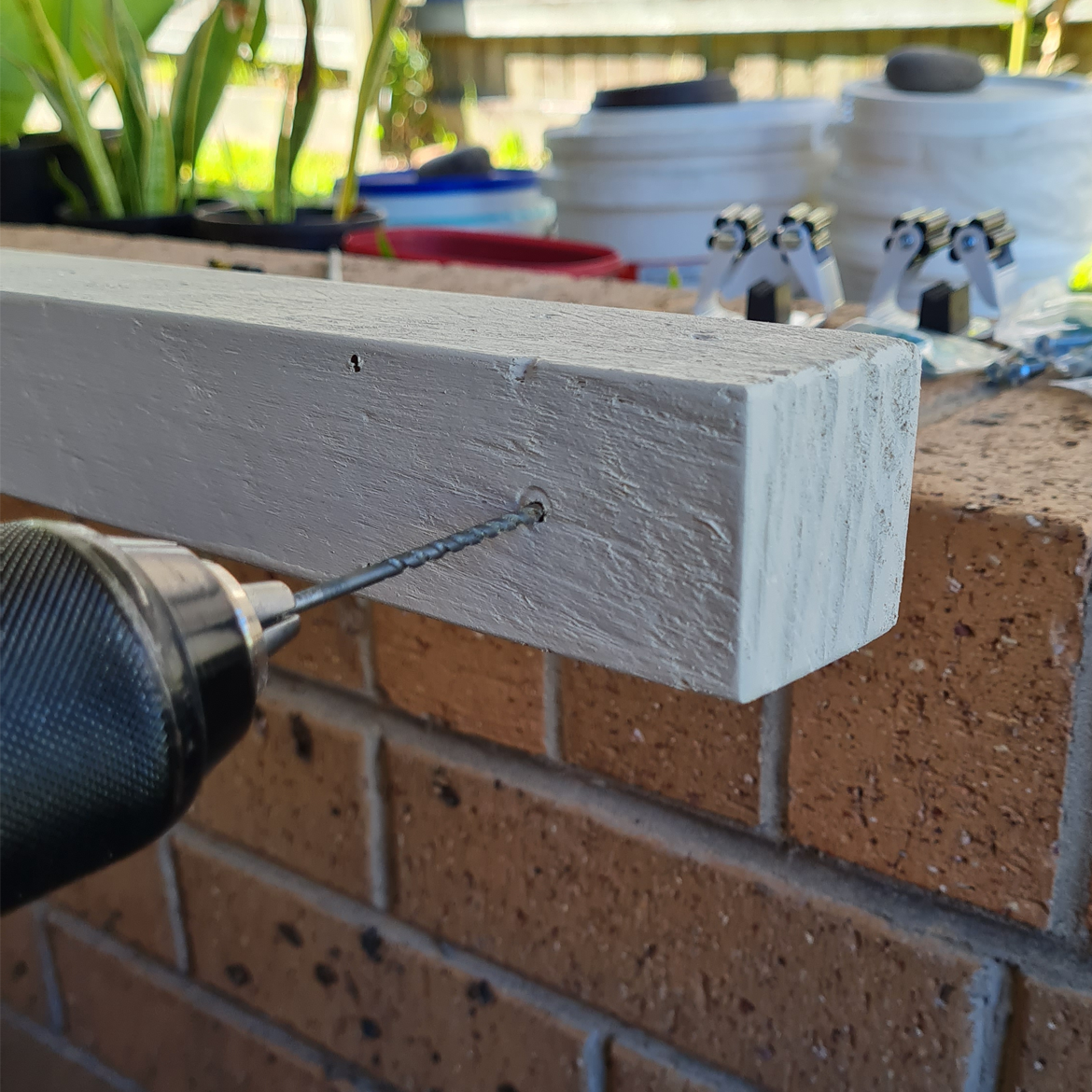 How to build a broom holder Bunnings community