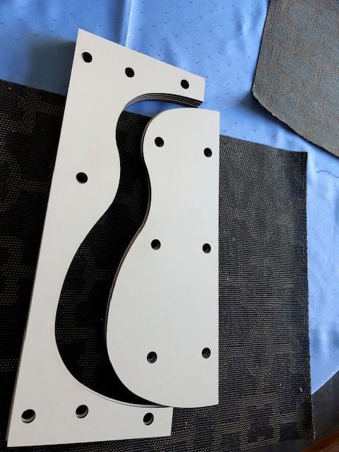 Bending jig for sides