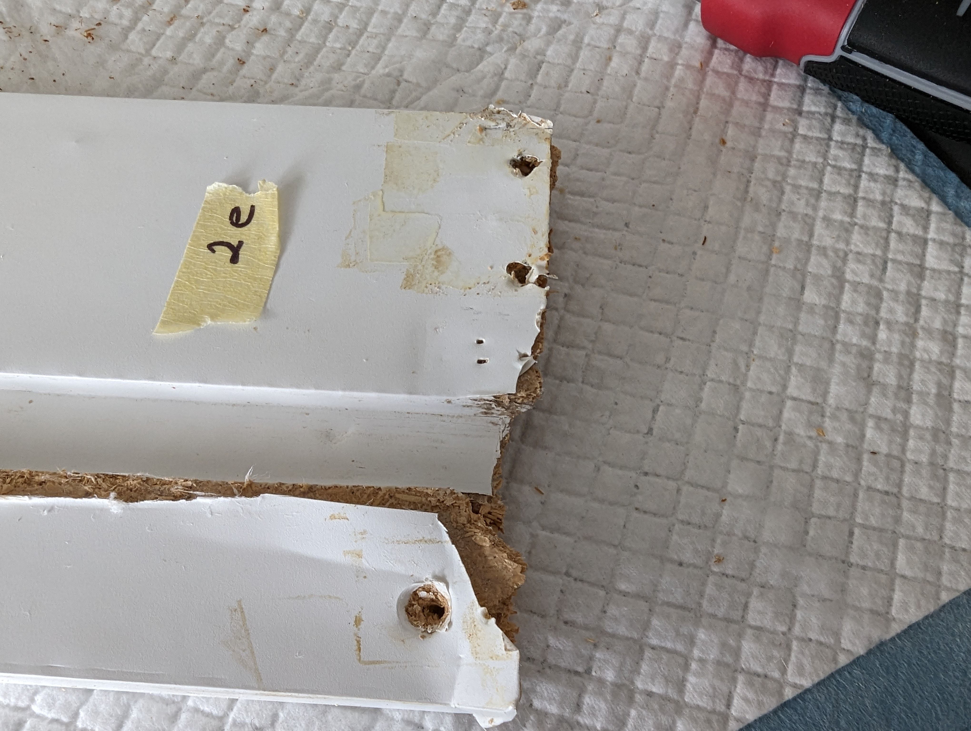 How to repair damaged chipboard drawers? Page 2 Bunnings