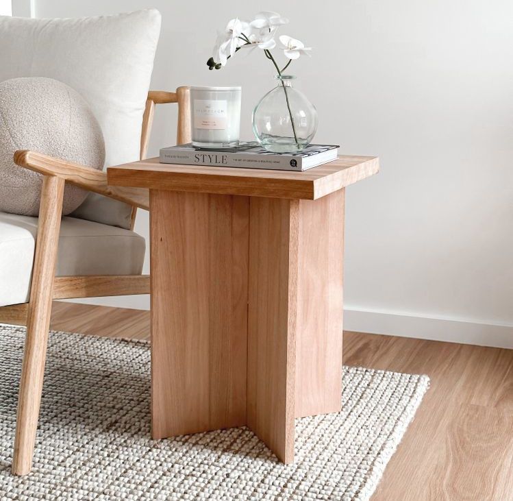 D.I.Y. timber side table Bunnings community