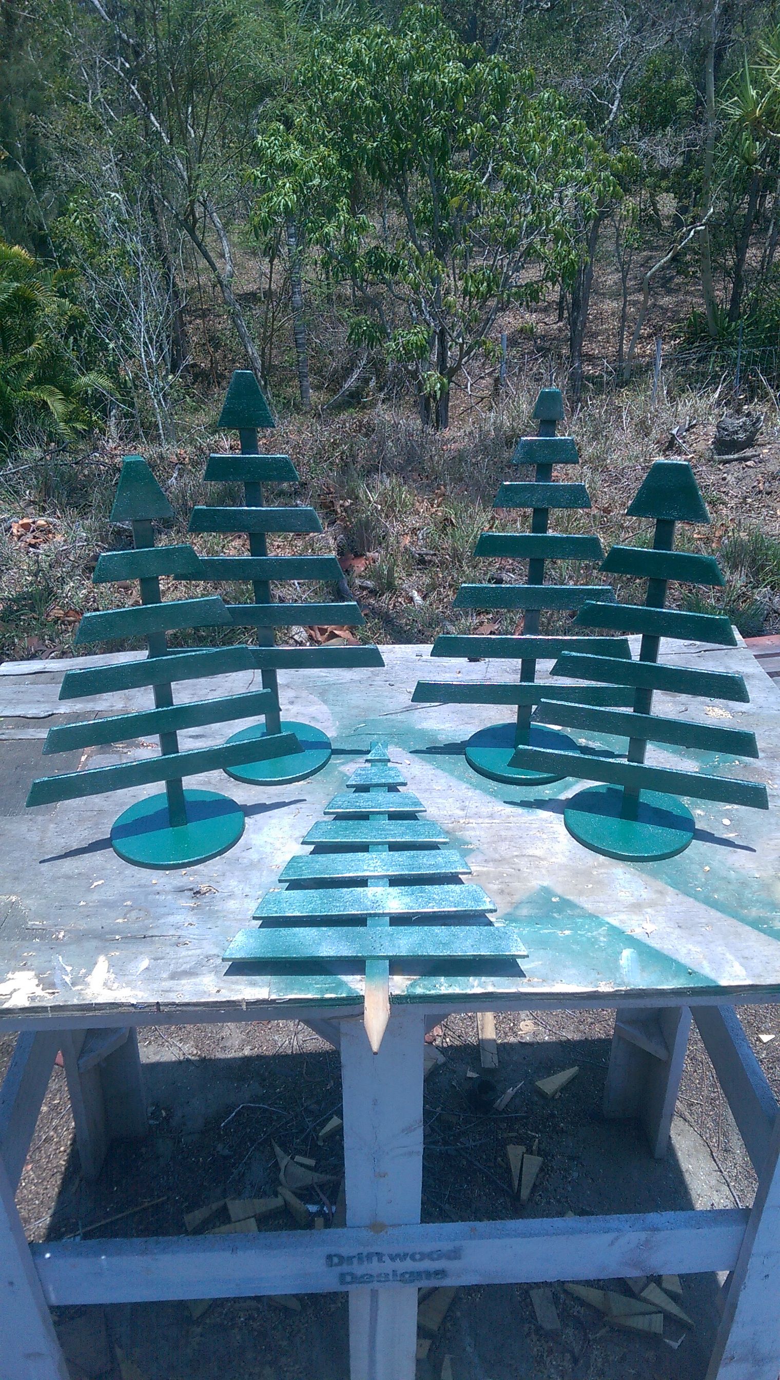 Mini Christmas trees Bunnings community