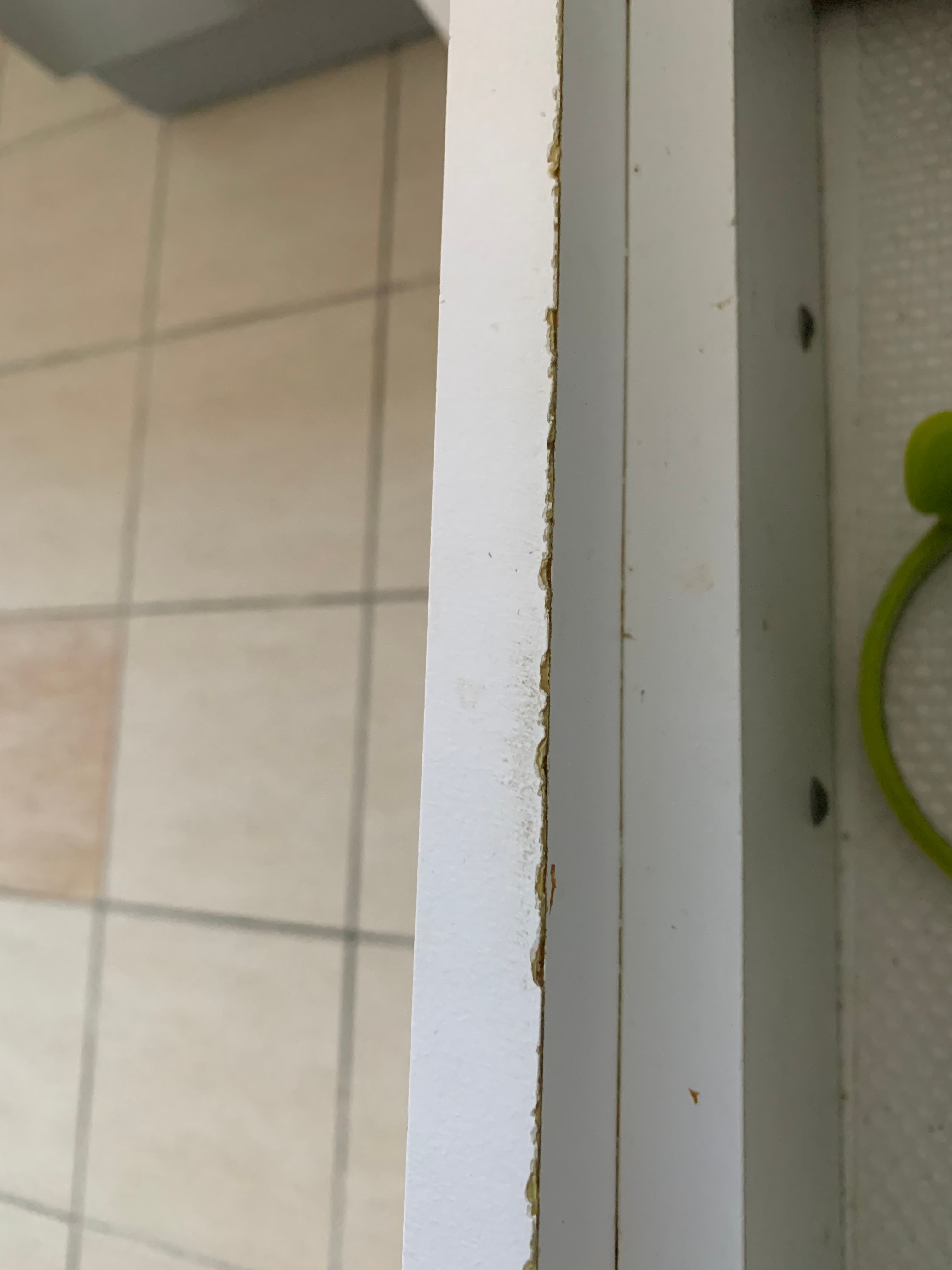 How to repair chips in melamine? Bunnings community