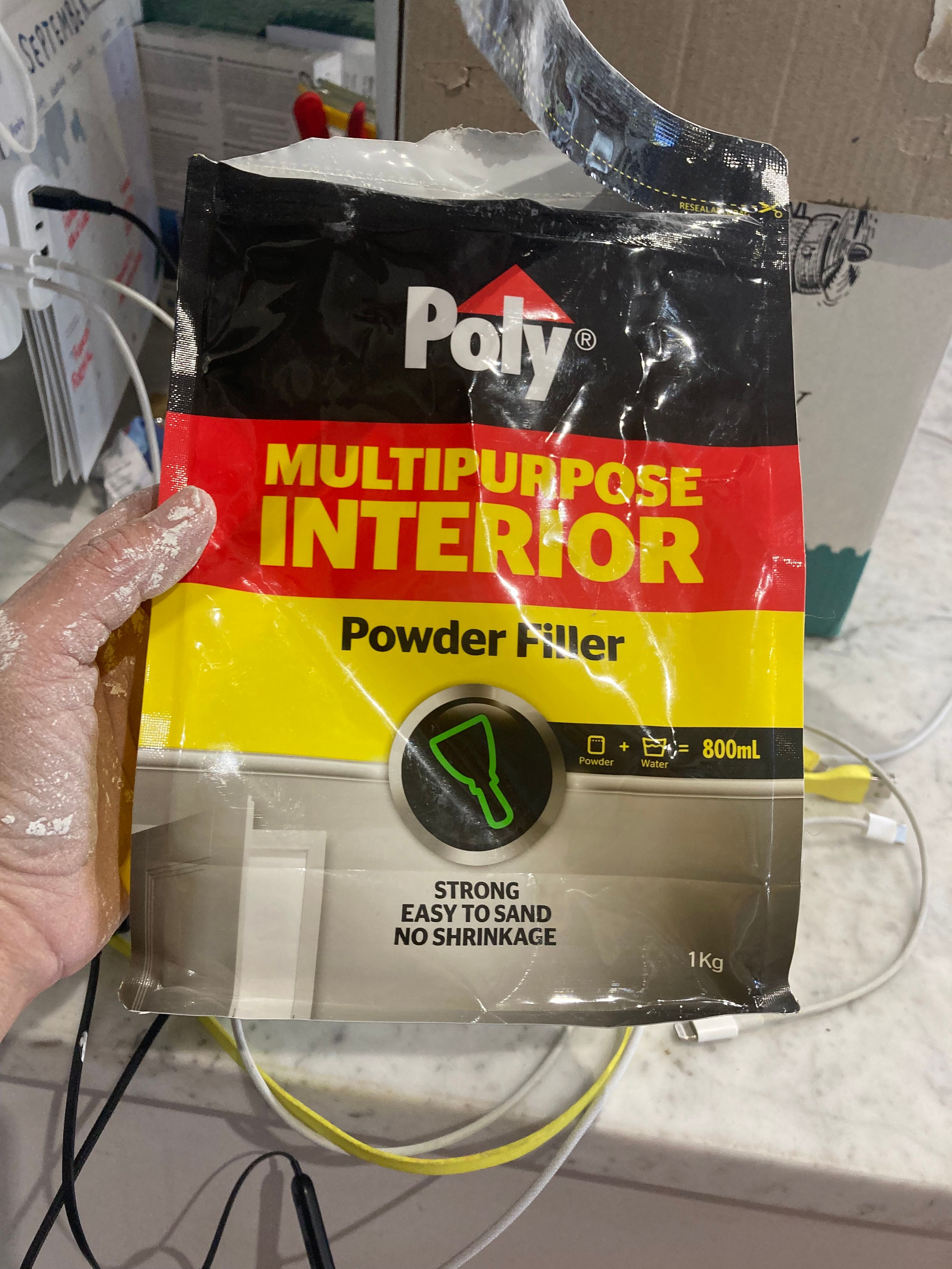 How would I render and repair wall? Bunnings community