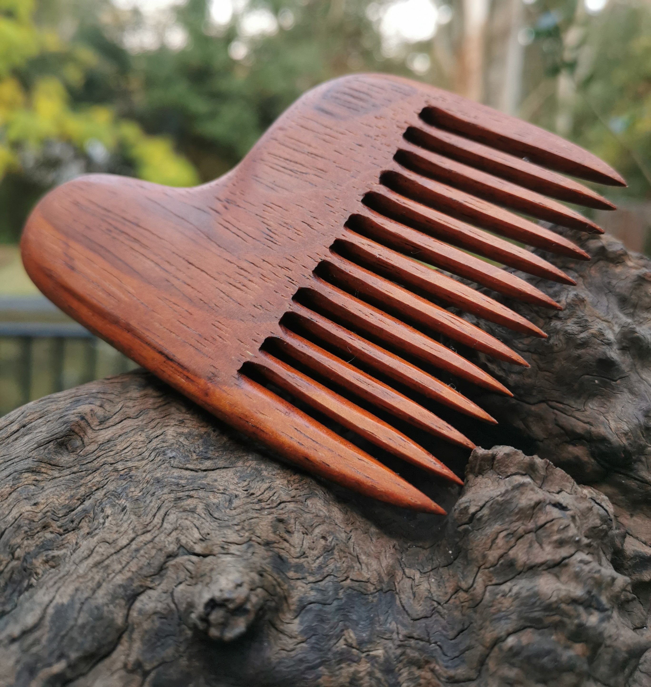 Beard comb with trim guide Bunnings community