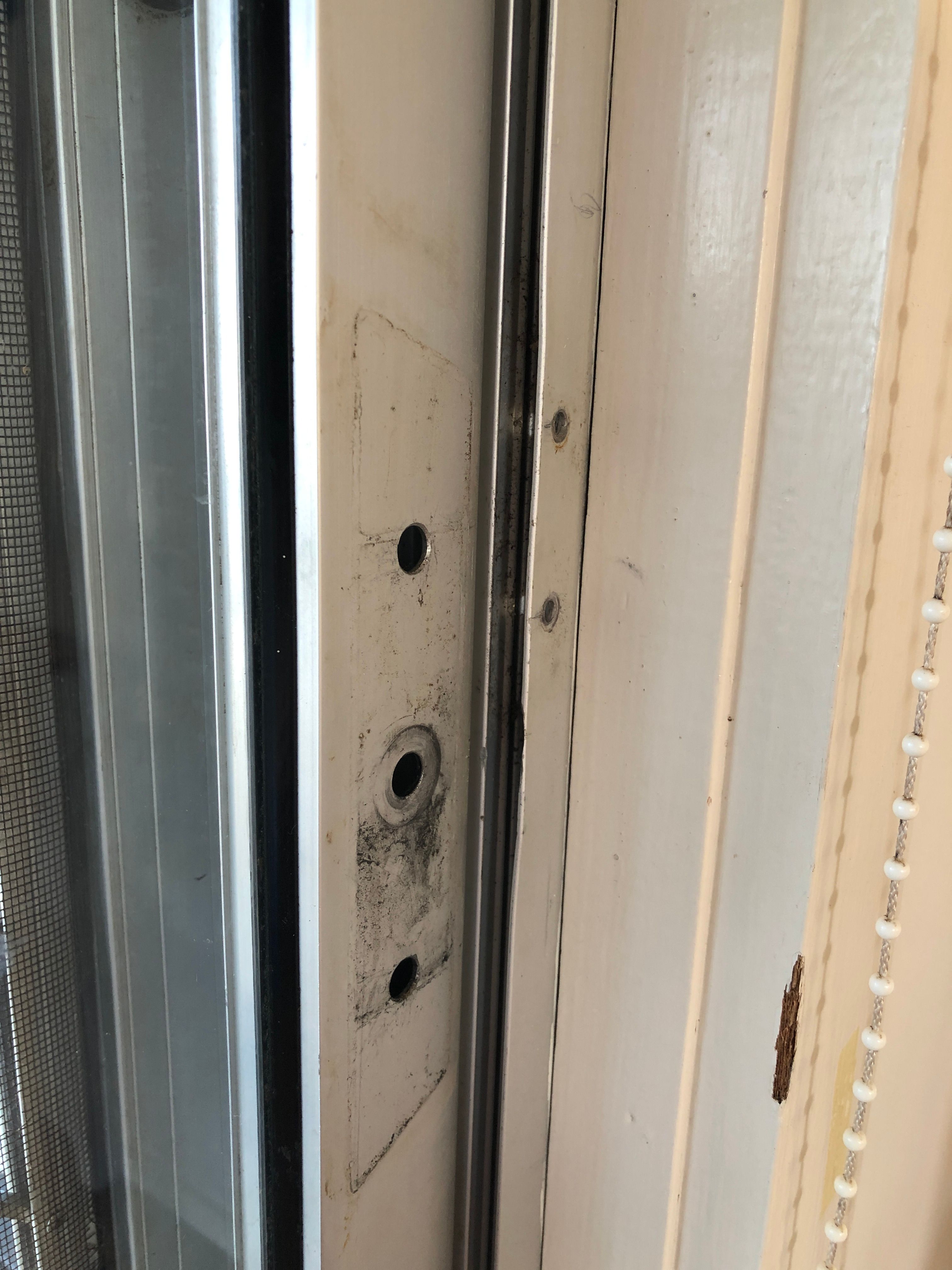 How to replace sliding patio door handle... Bunnings community