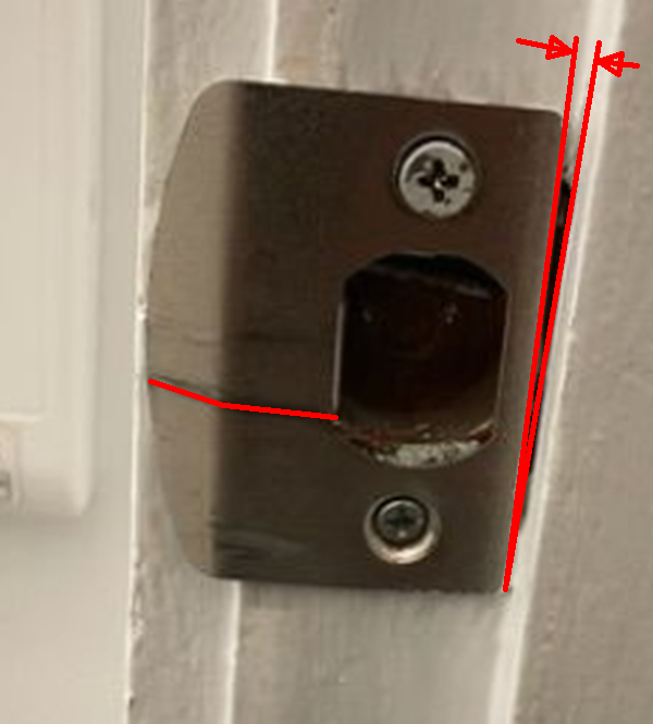 How to fix a door that doesnt close and Bunnings community