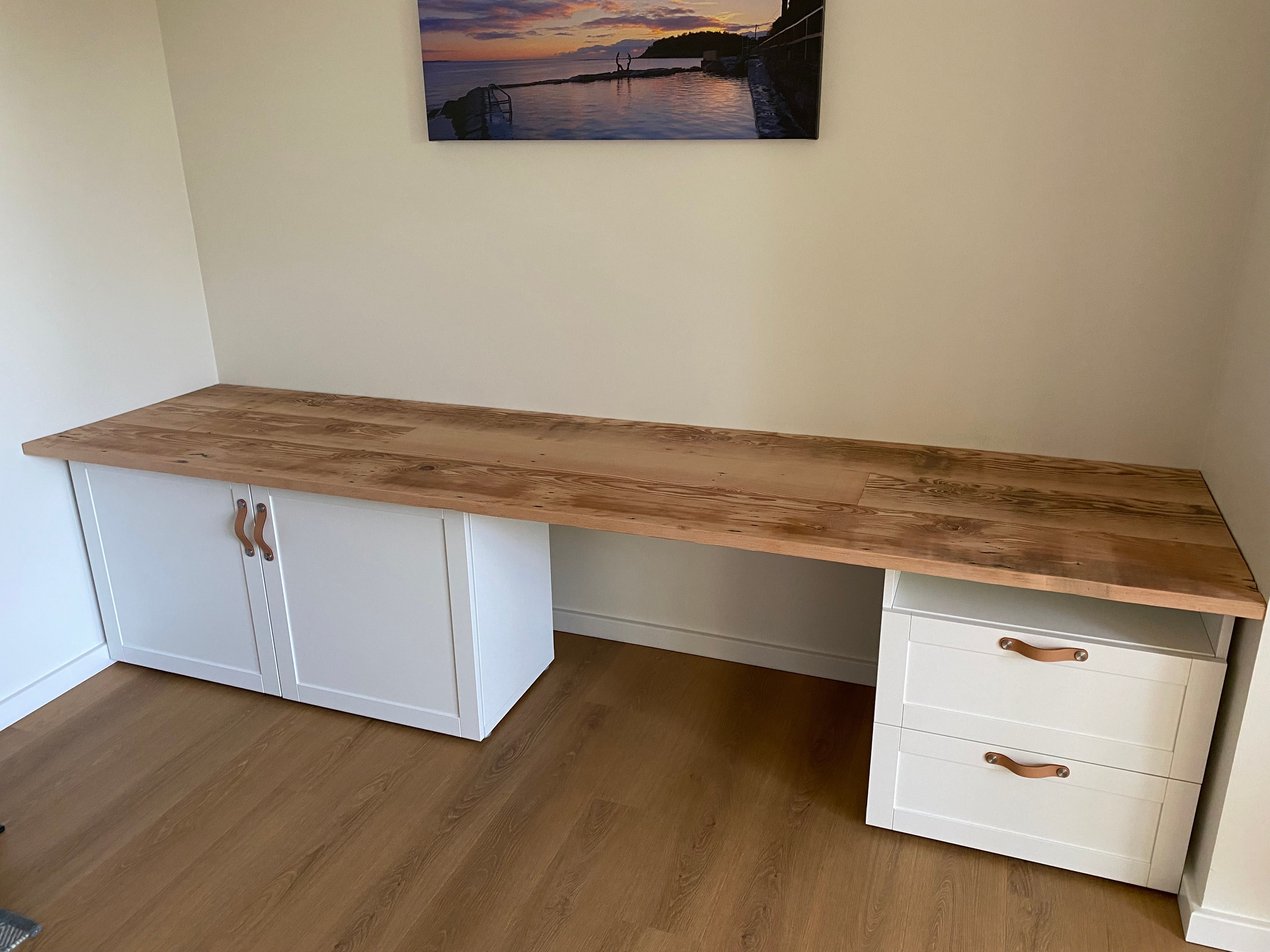 How to finish Oregon desktop? Bunnings community