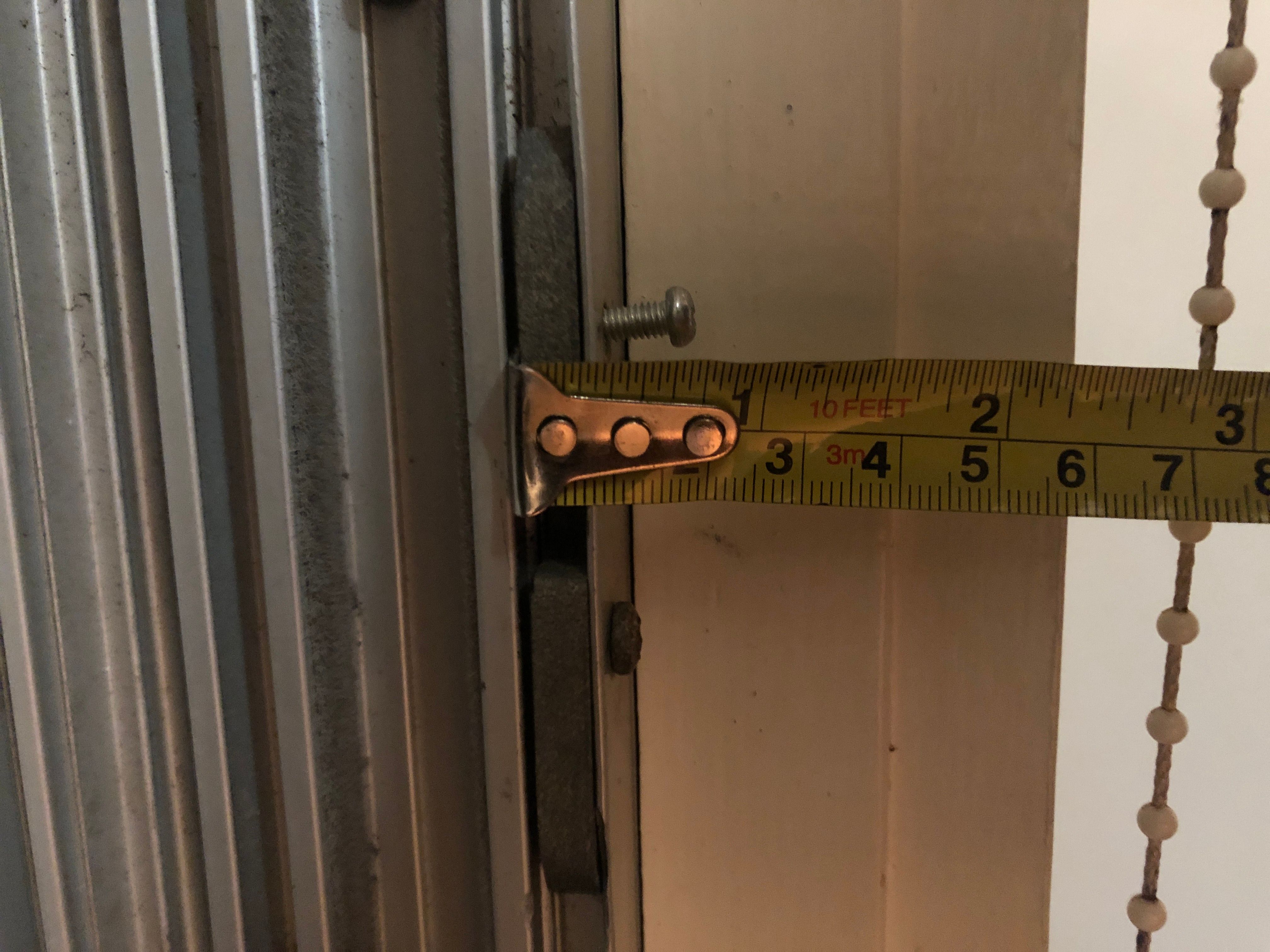 How to replace sliding patio door handle... Bunnings community