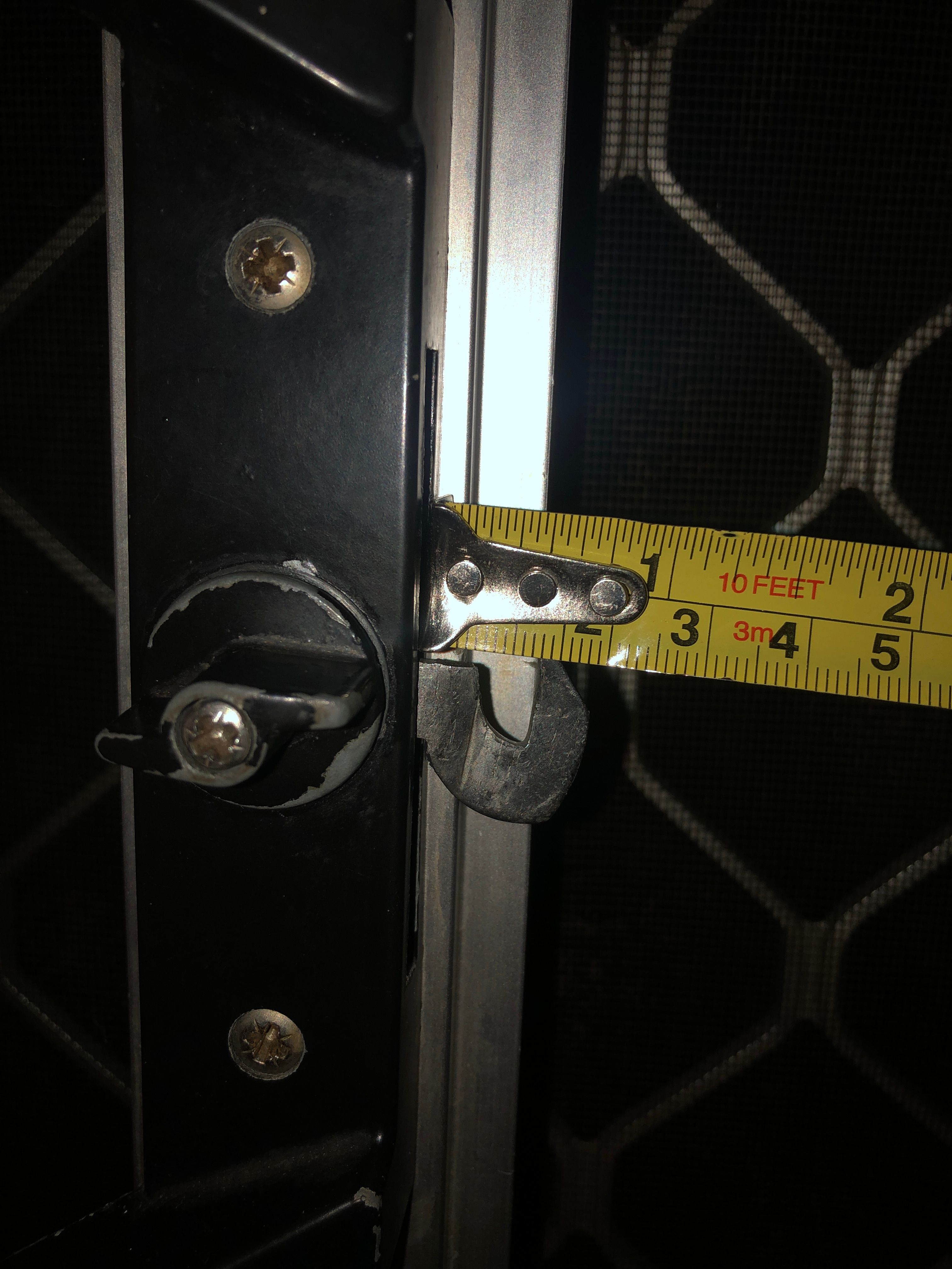 How to replace sliding patio door handle... Bunnings community