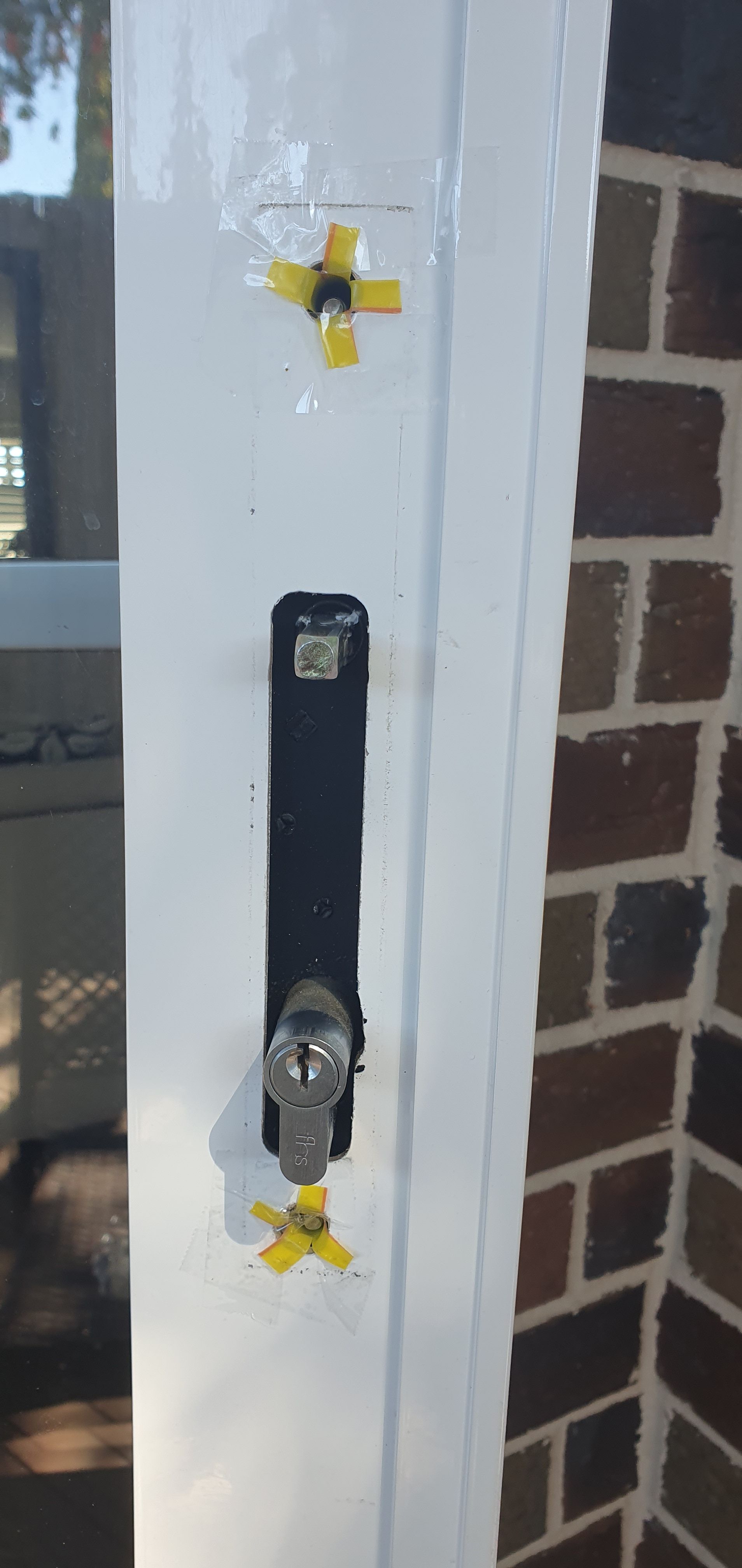 How to attach bifold door handle? Bunnings community