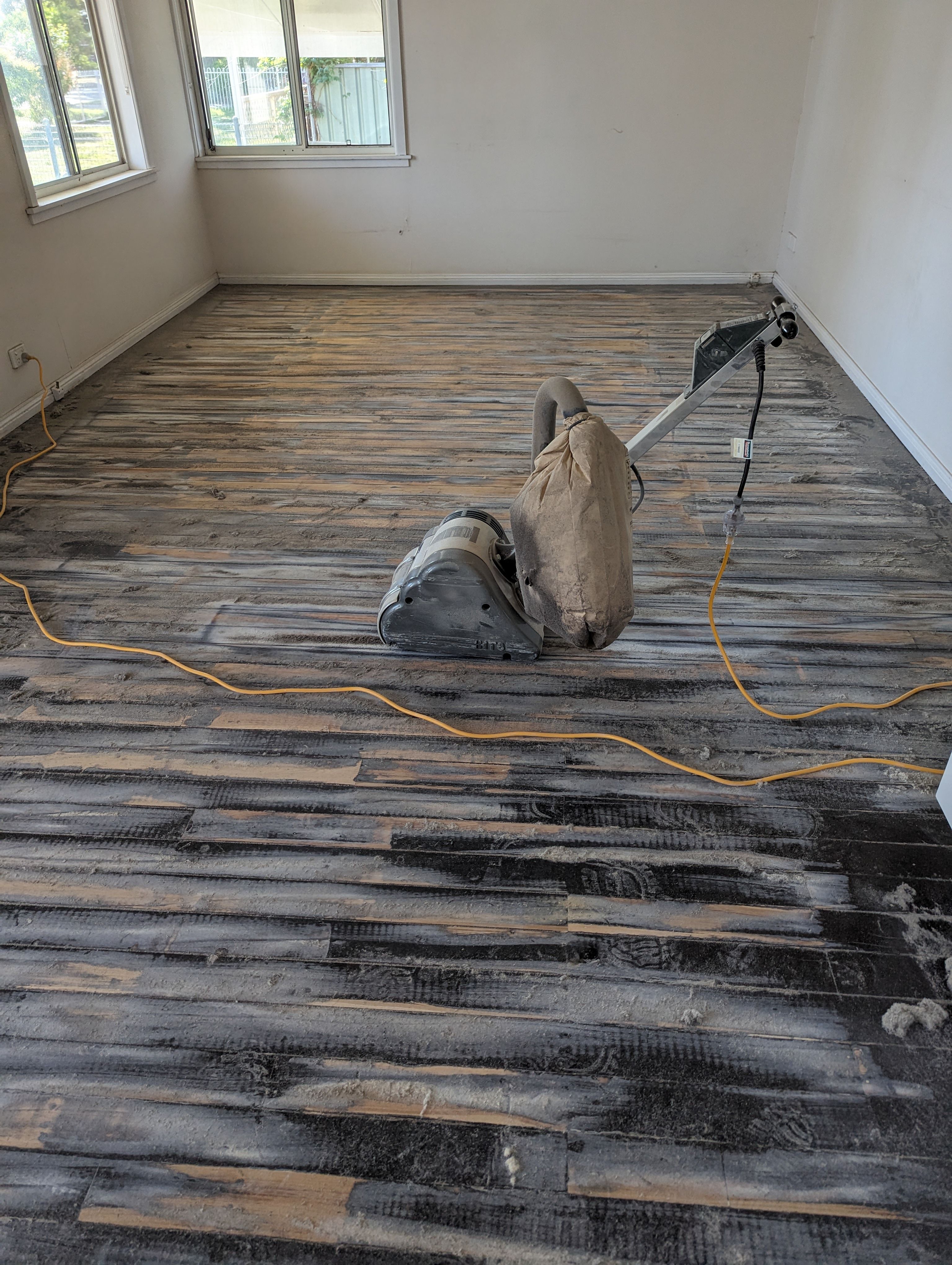 How to sand and polish floorboards? Bunnings community