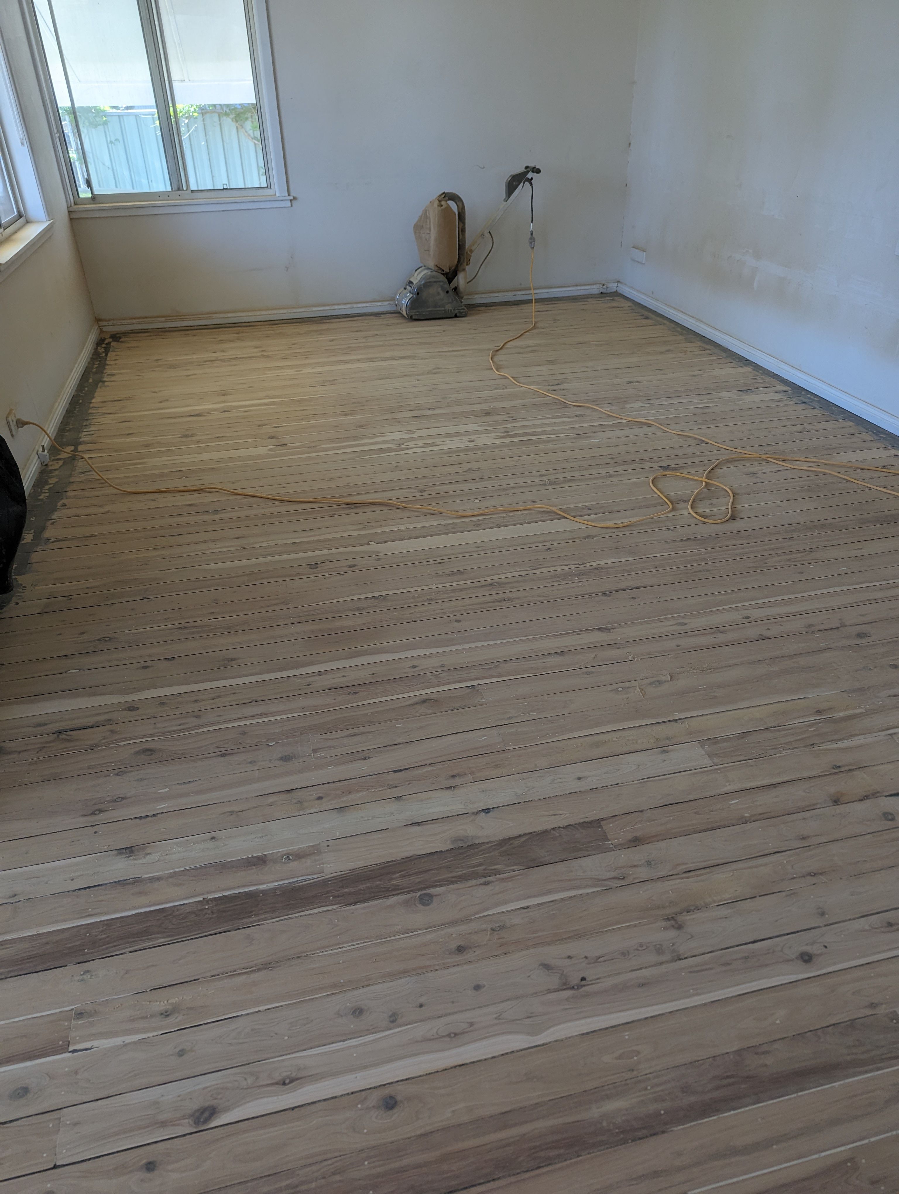 How to sand and polish floorboards? Bunnings community