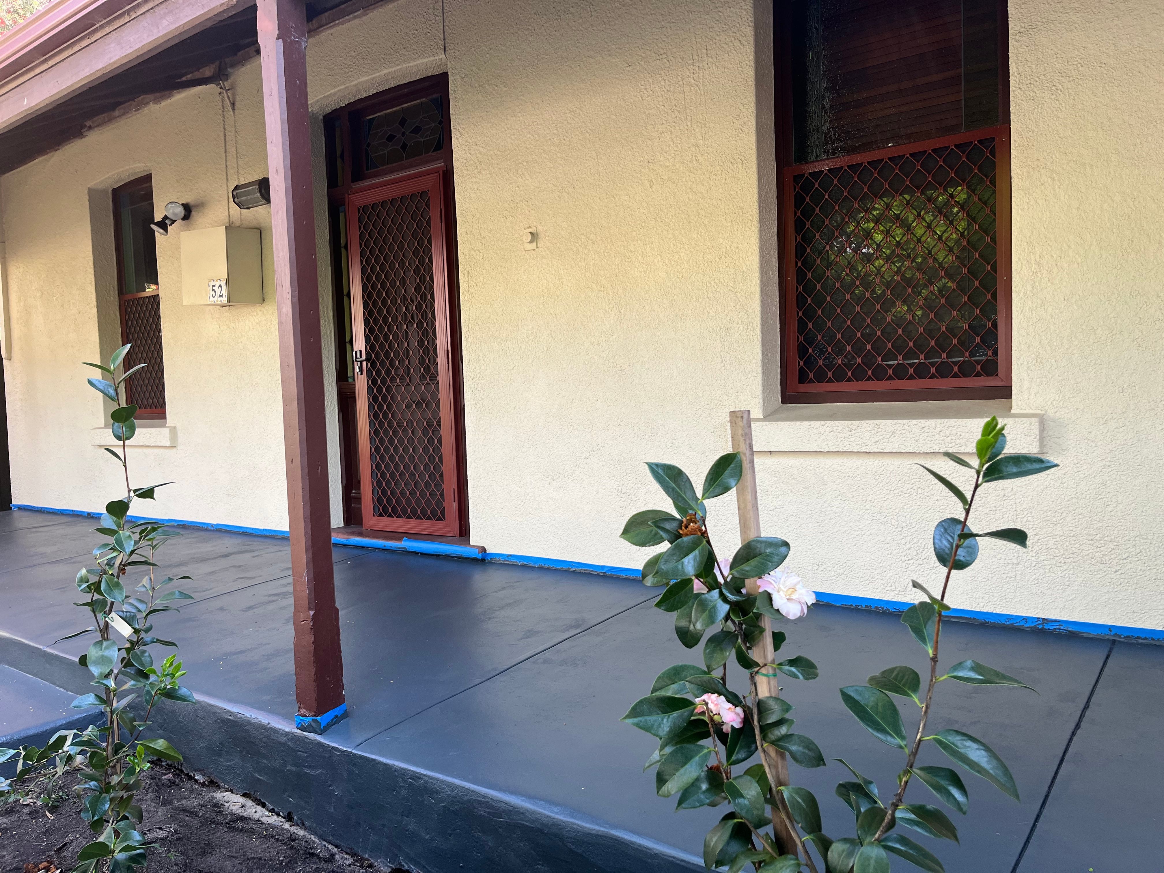 How to repaint concrete porch? Bunnings community