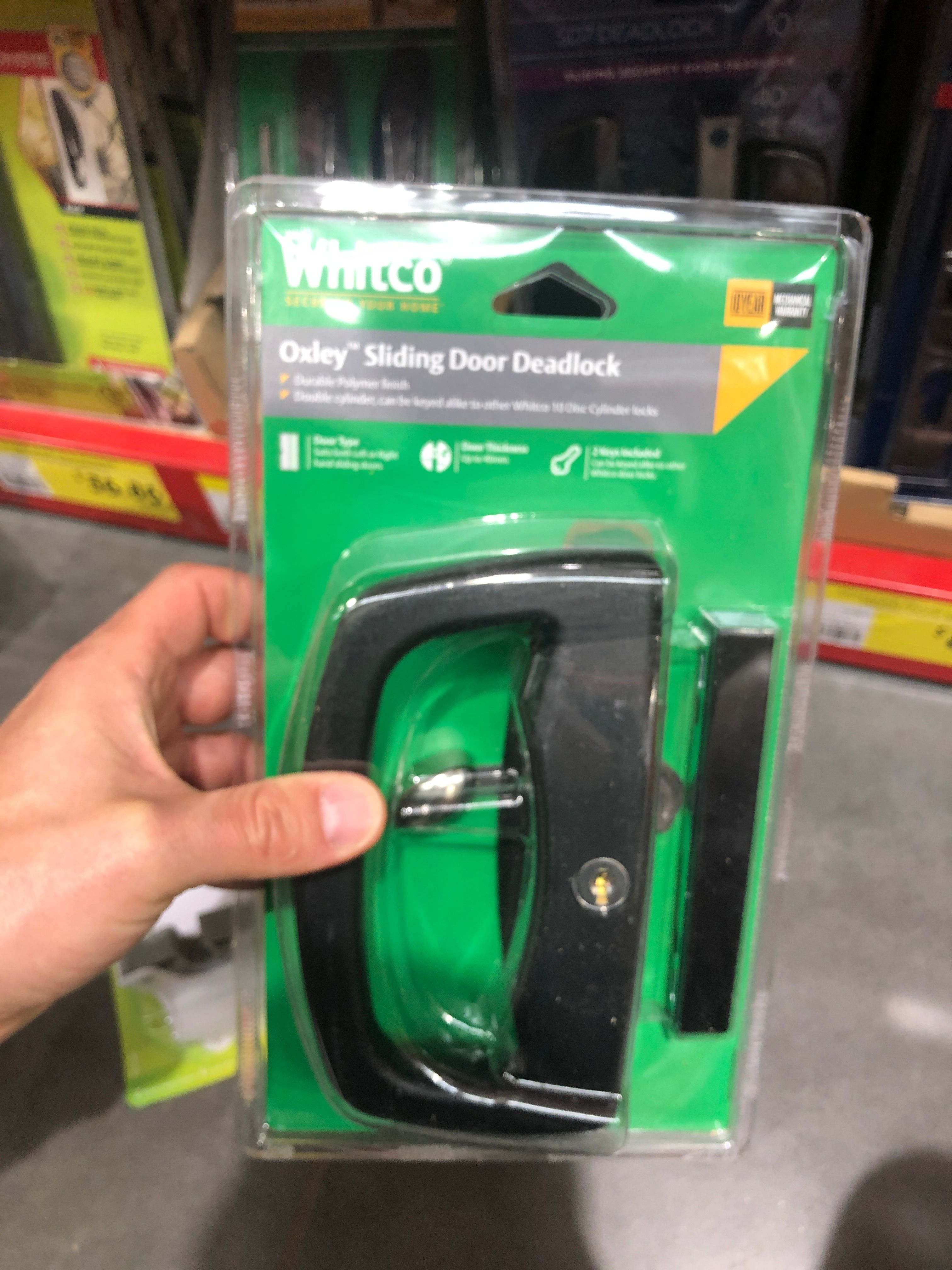 How to replace sliding patio door handle... Bunnings community